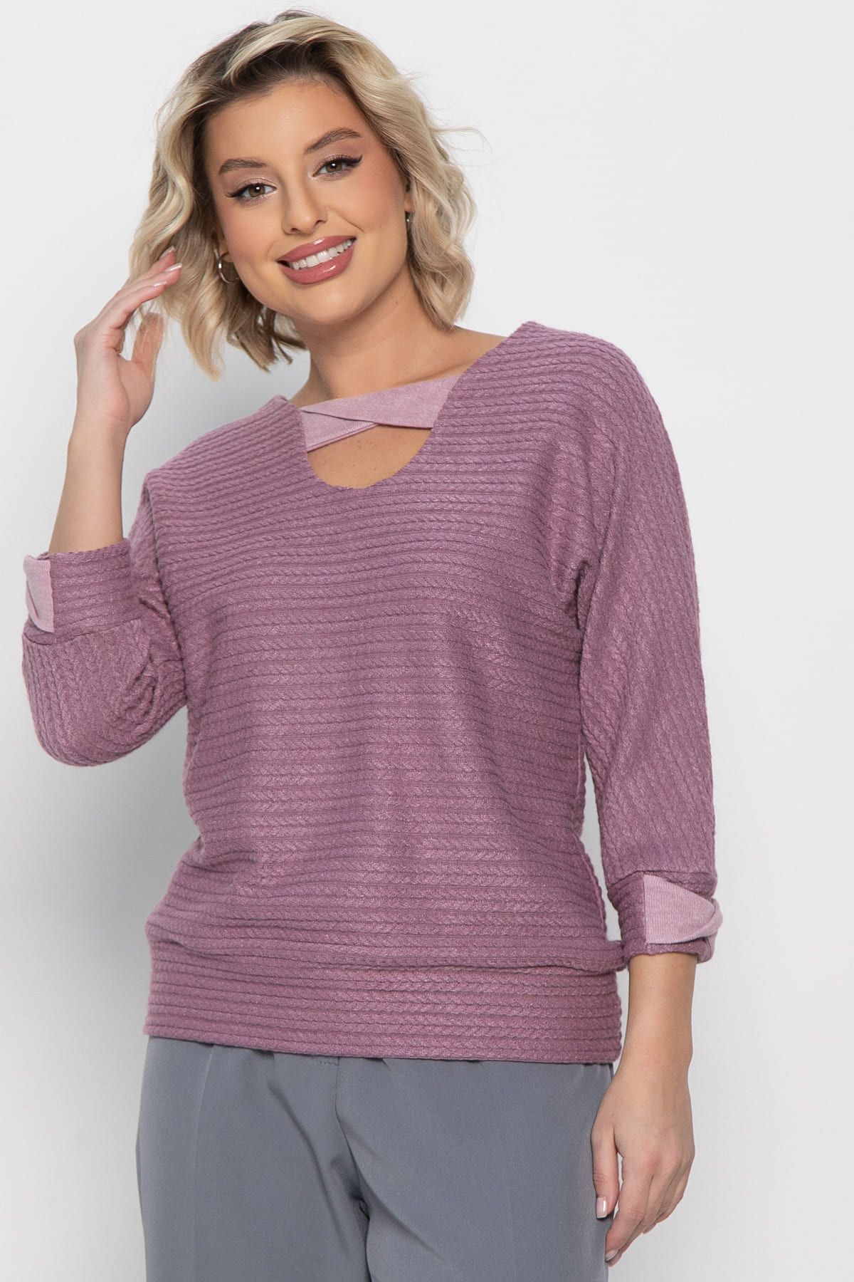 Блуза Ума (розовая) Б14942-50М