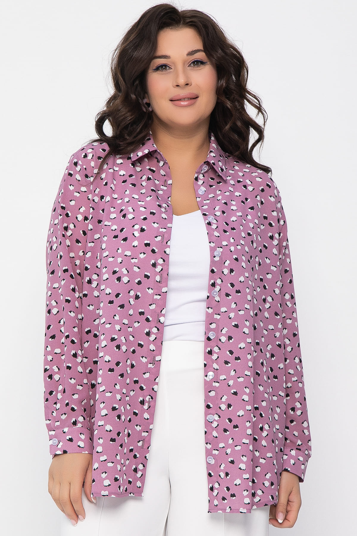 Рубашка Надель (розовая) Б13473-16М