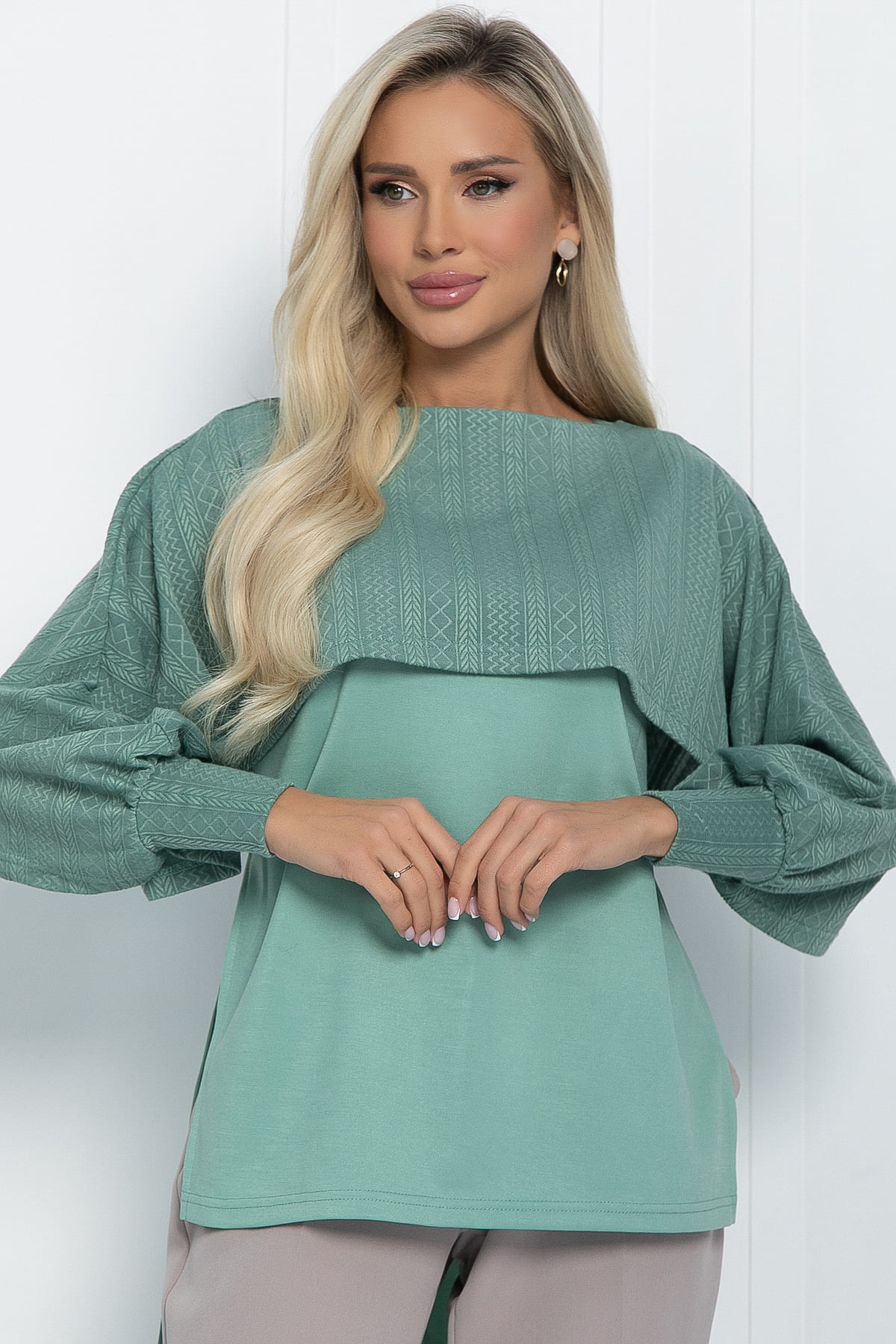 Джемпер Элли (фисташковый) Б11498