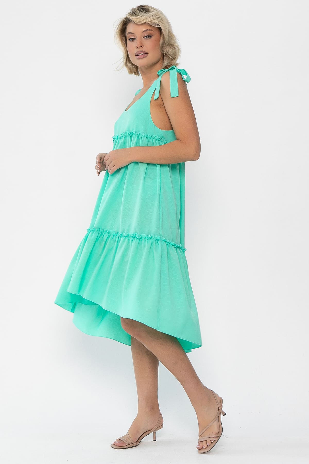 Платье Элисия (зеленое) П14015-14М