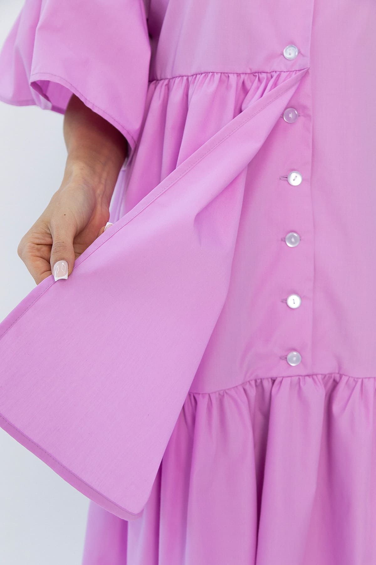 Платье Урания (светло-лиловое) П13913-36М