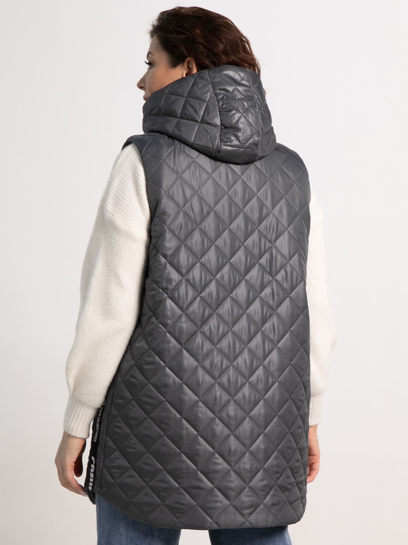 Жилет утепленный Фирменный стиль (графит) Б15320-18М