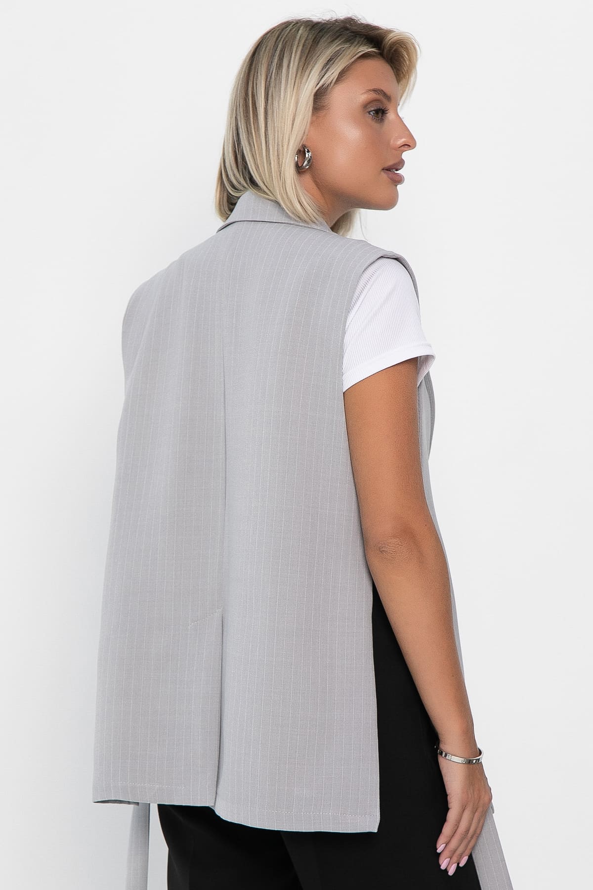 Жилет Рабочий день (серый) Б14213-4М