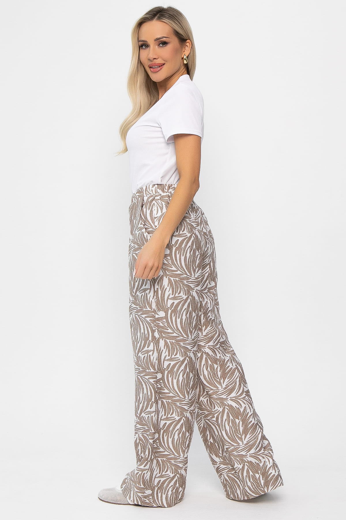 Брюки Калейдоскоп (бежевые) Б13604-30М