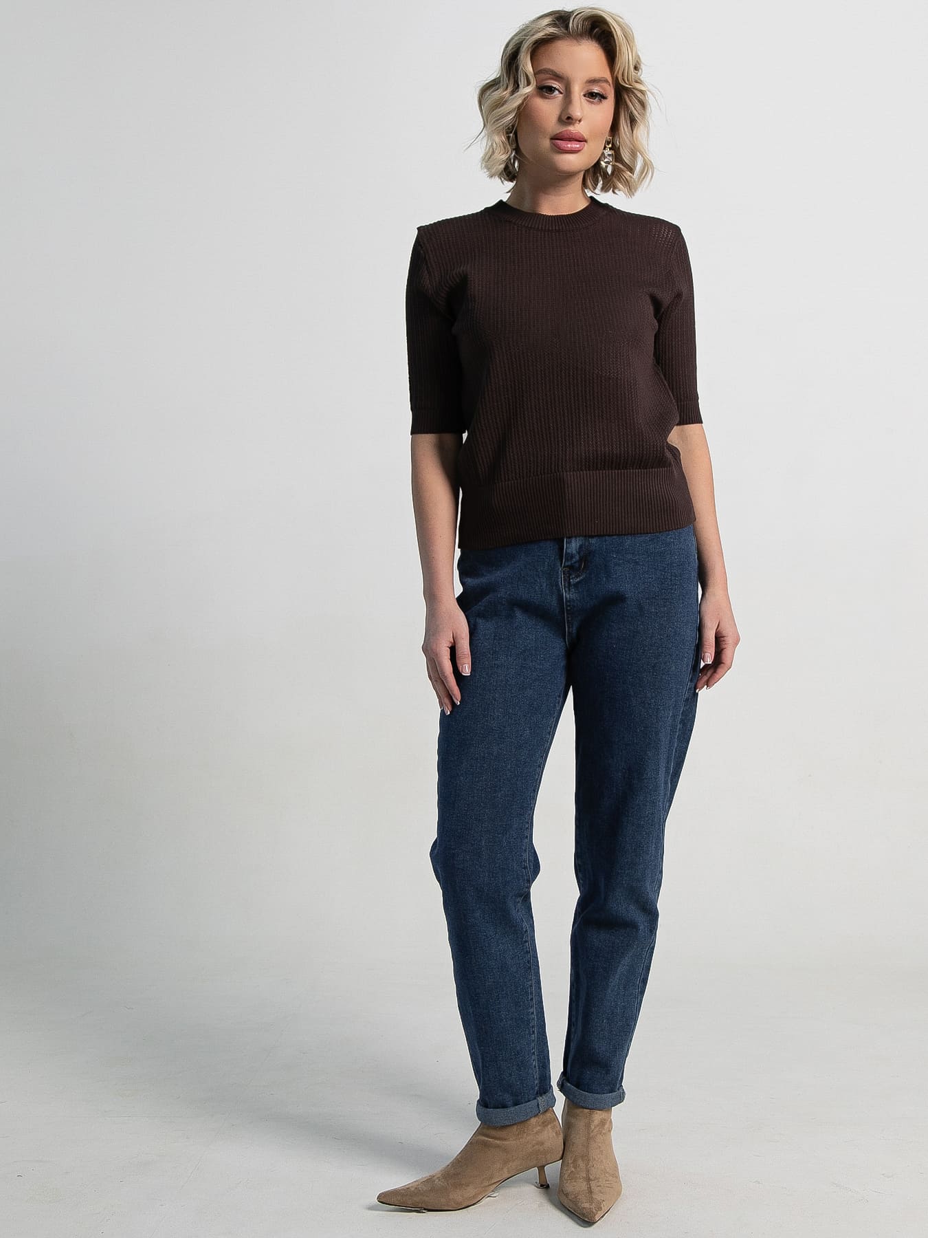 Футболка Любимый момент (шоколад) Б15279-7М