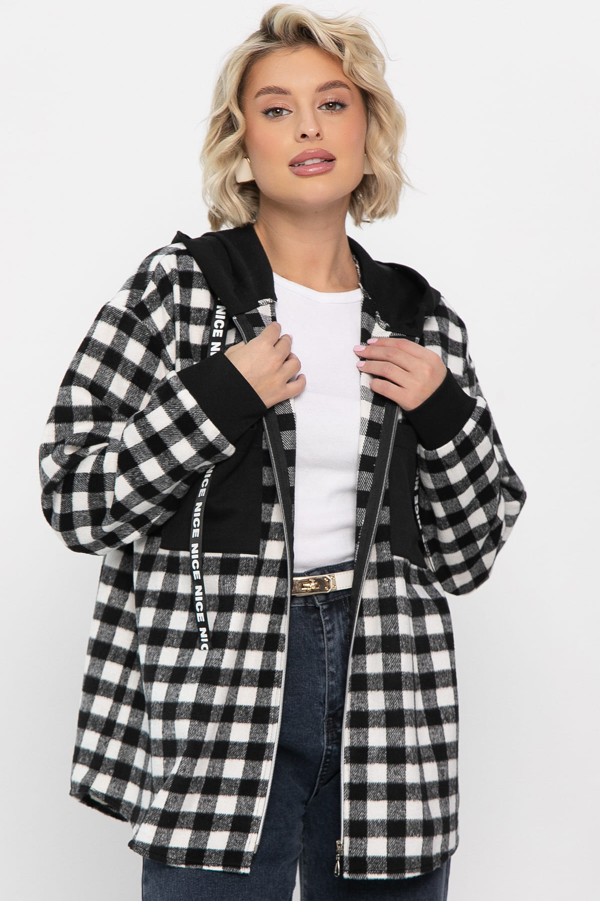 Рубашка Больше чем стиль (серая) Б14660-50М