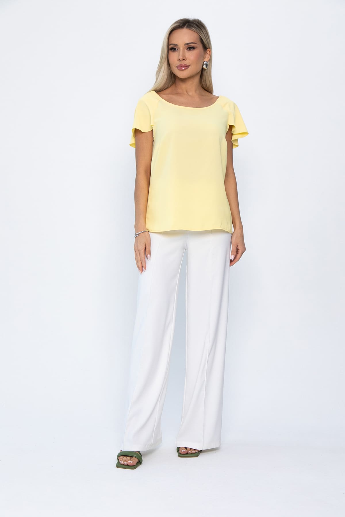 Блуза Летящая волна (желтая) Б13773-16М