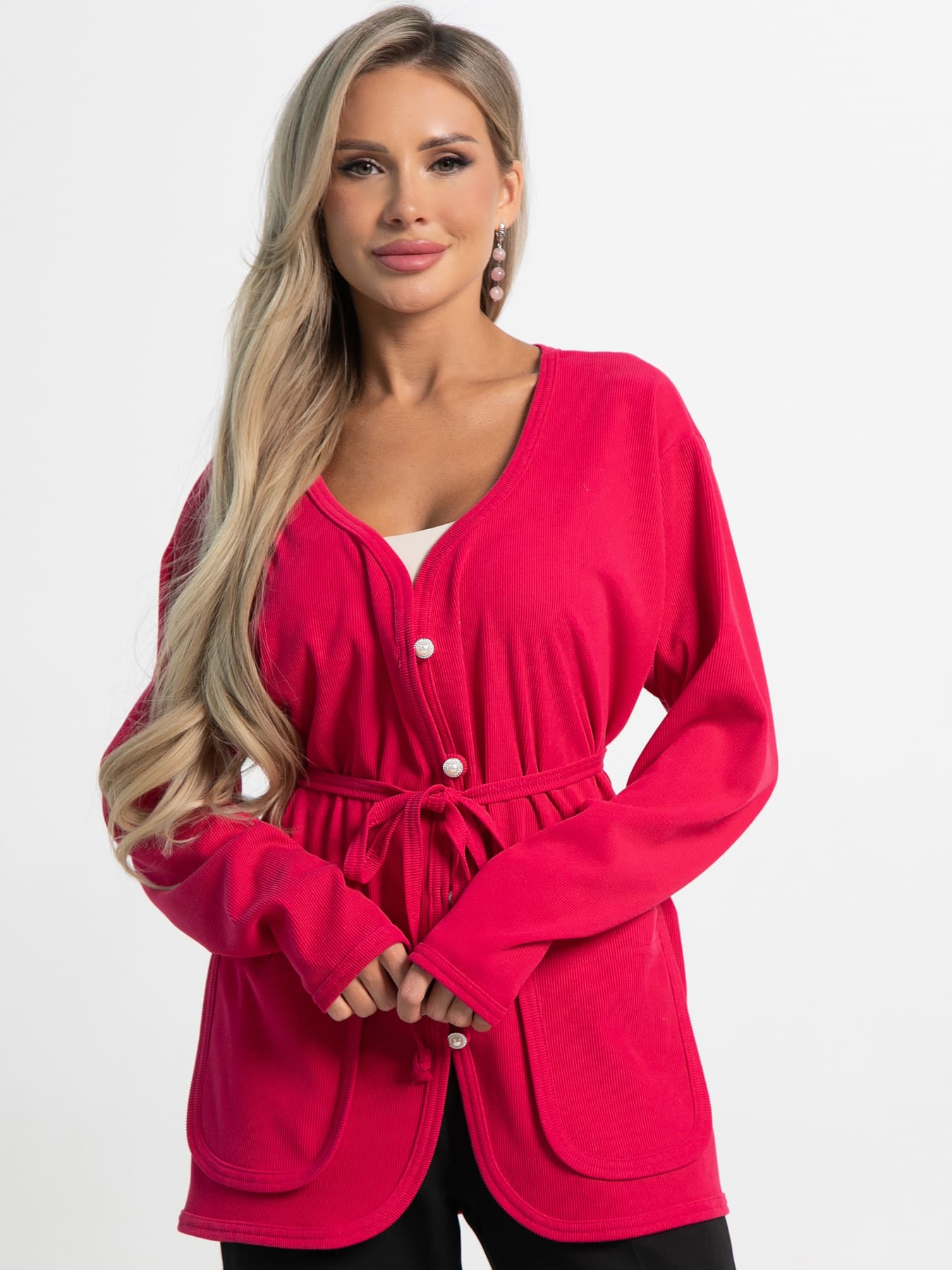 Кардиган Келли (малиновый) Б15351-39М