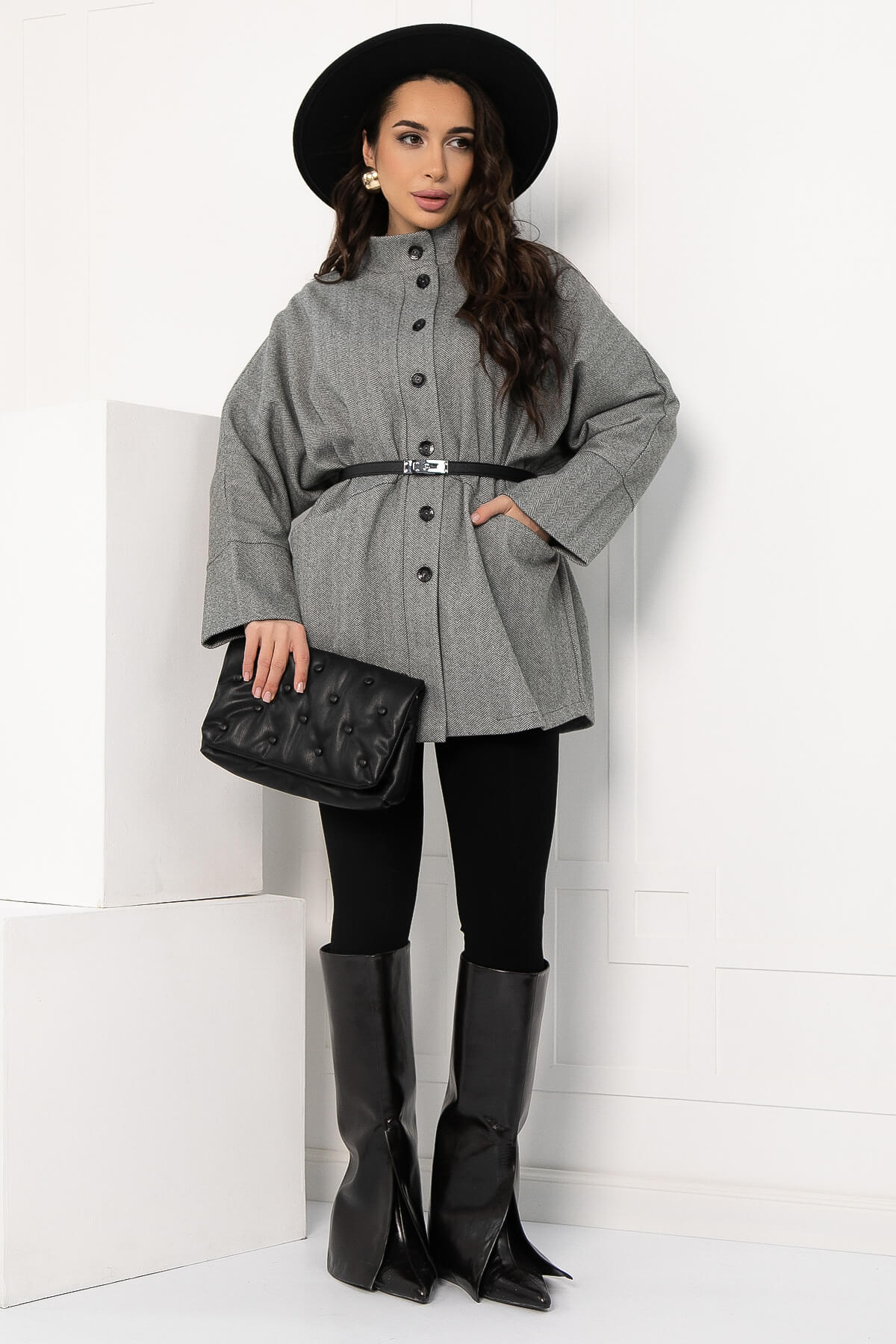 Жакет Вместе навсегда (светло-серый) Б12803-4М