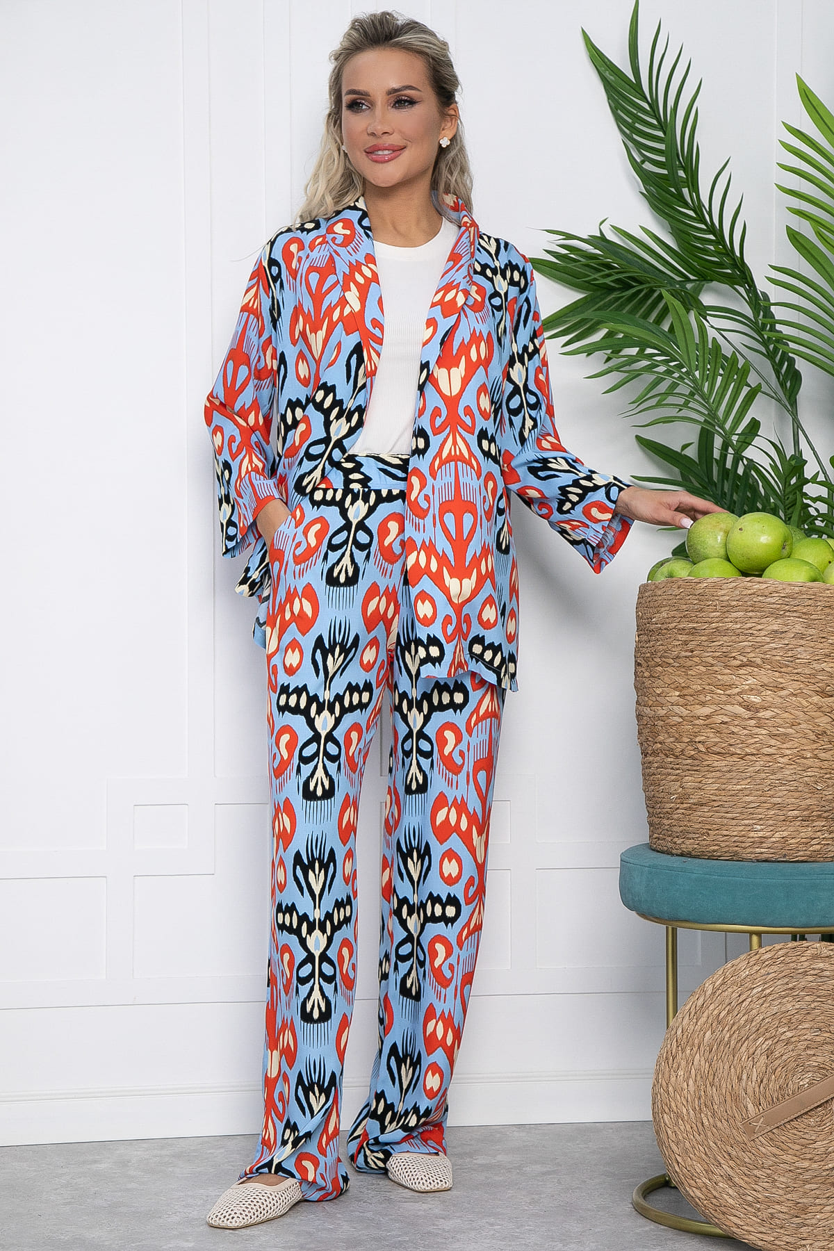 Костюм Эльба (голубой) К13610-7М