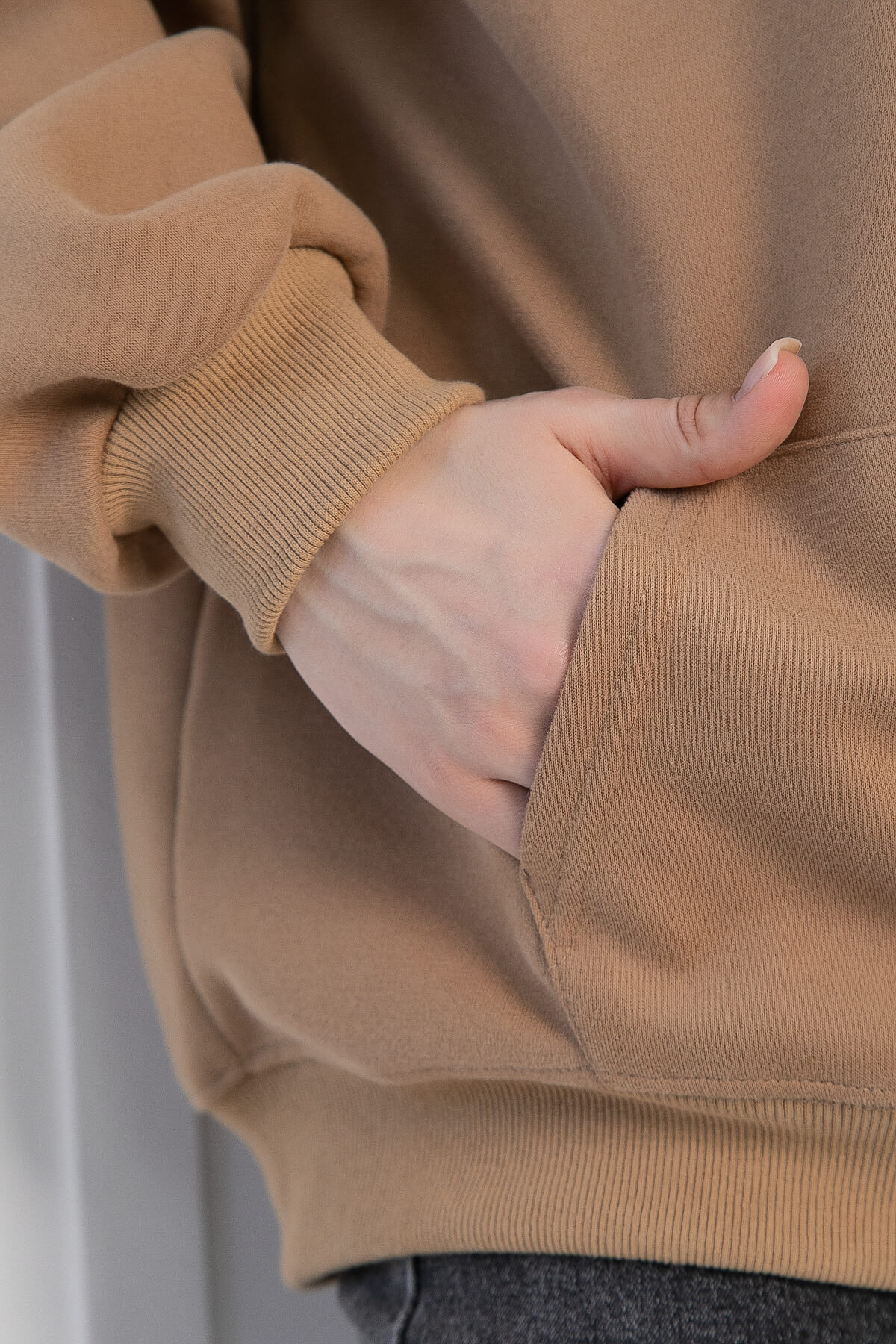 Худи Выше неба (коричневое) Б12919-4М