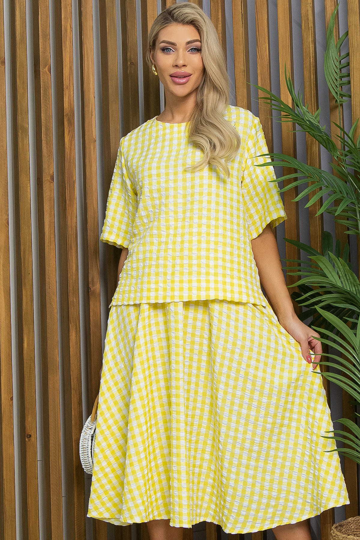 Костюм Выходной день (желтый) К13435-2М