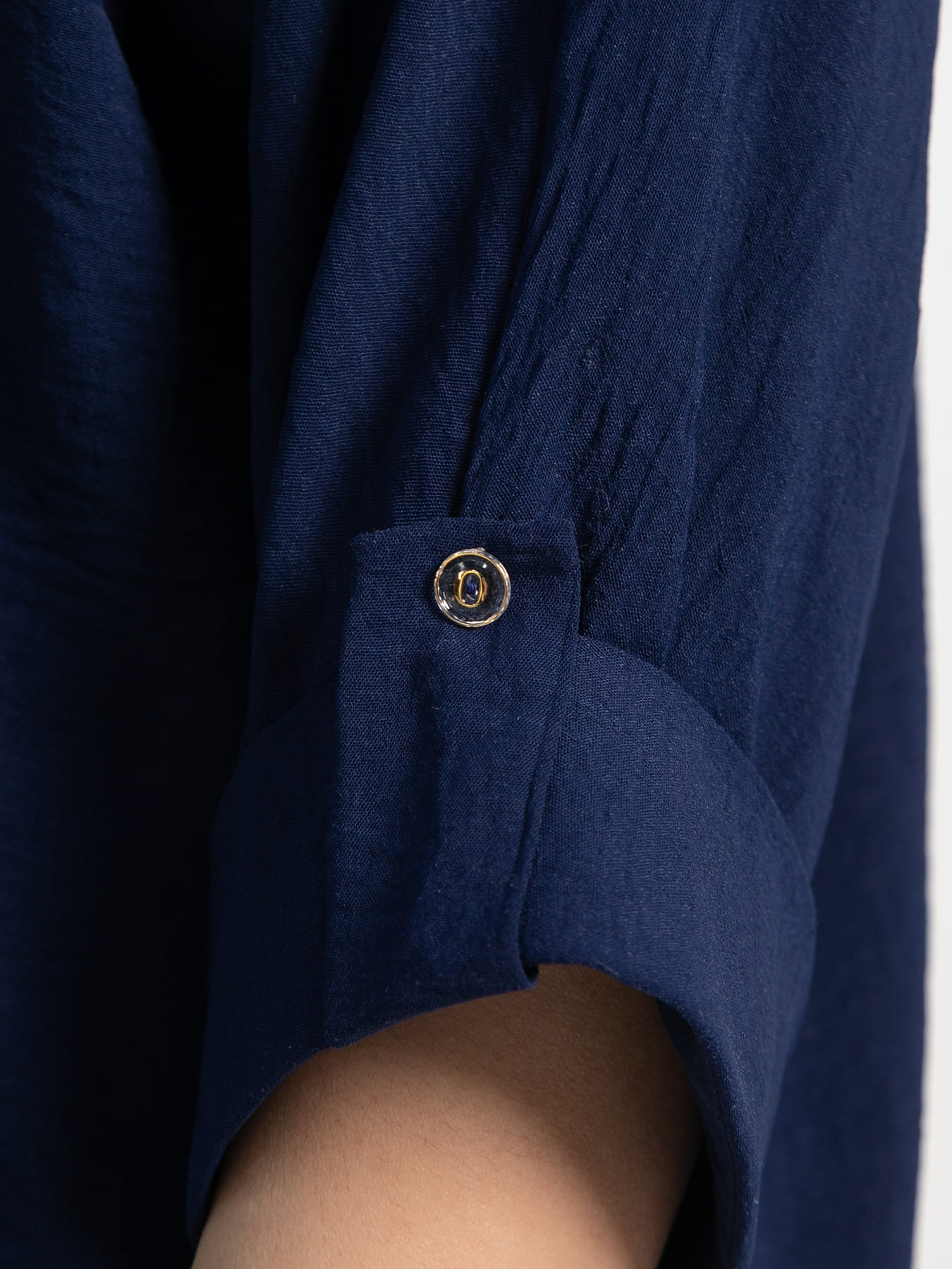 Блуза Серенада (синий) Б15552-24М