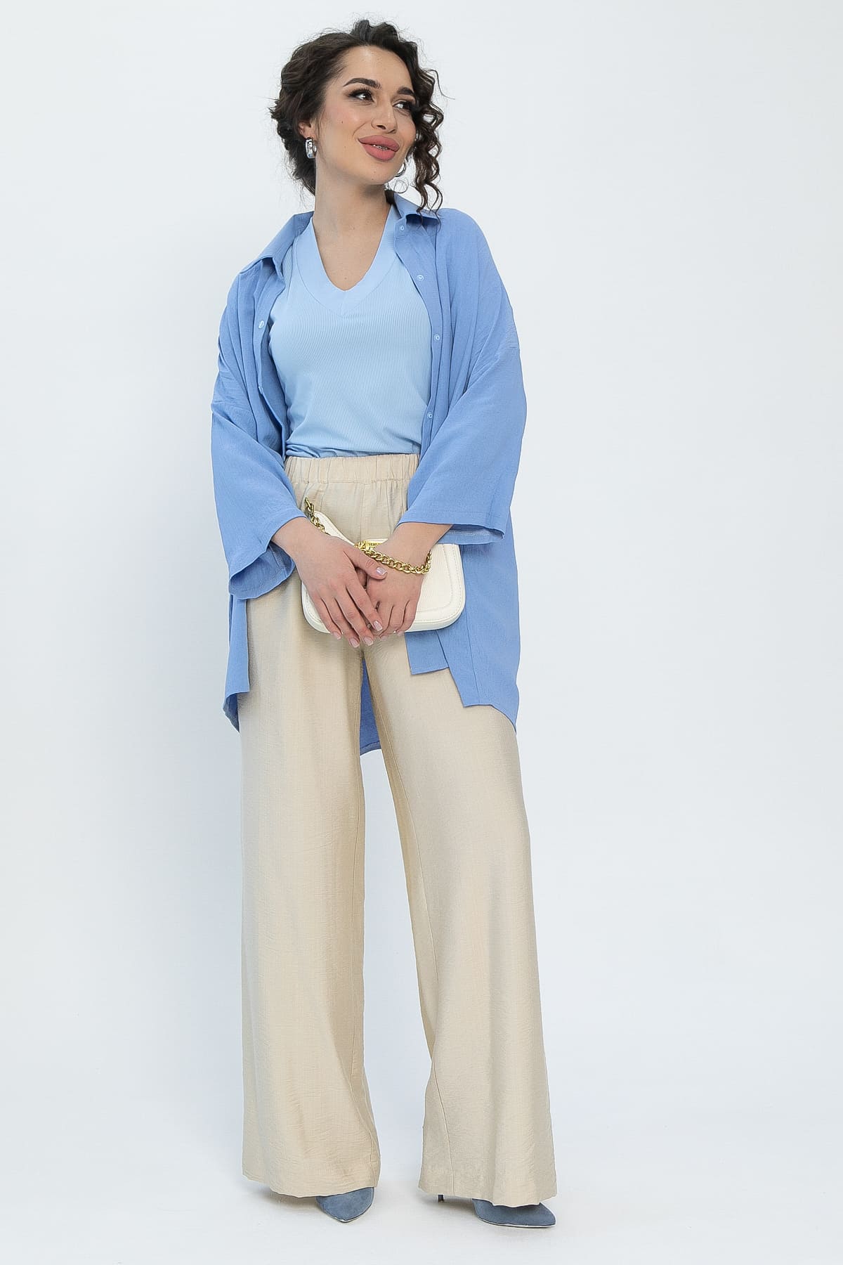 Рубашка Медея (голубая) Б13465-13М