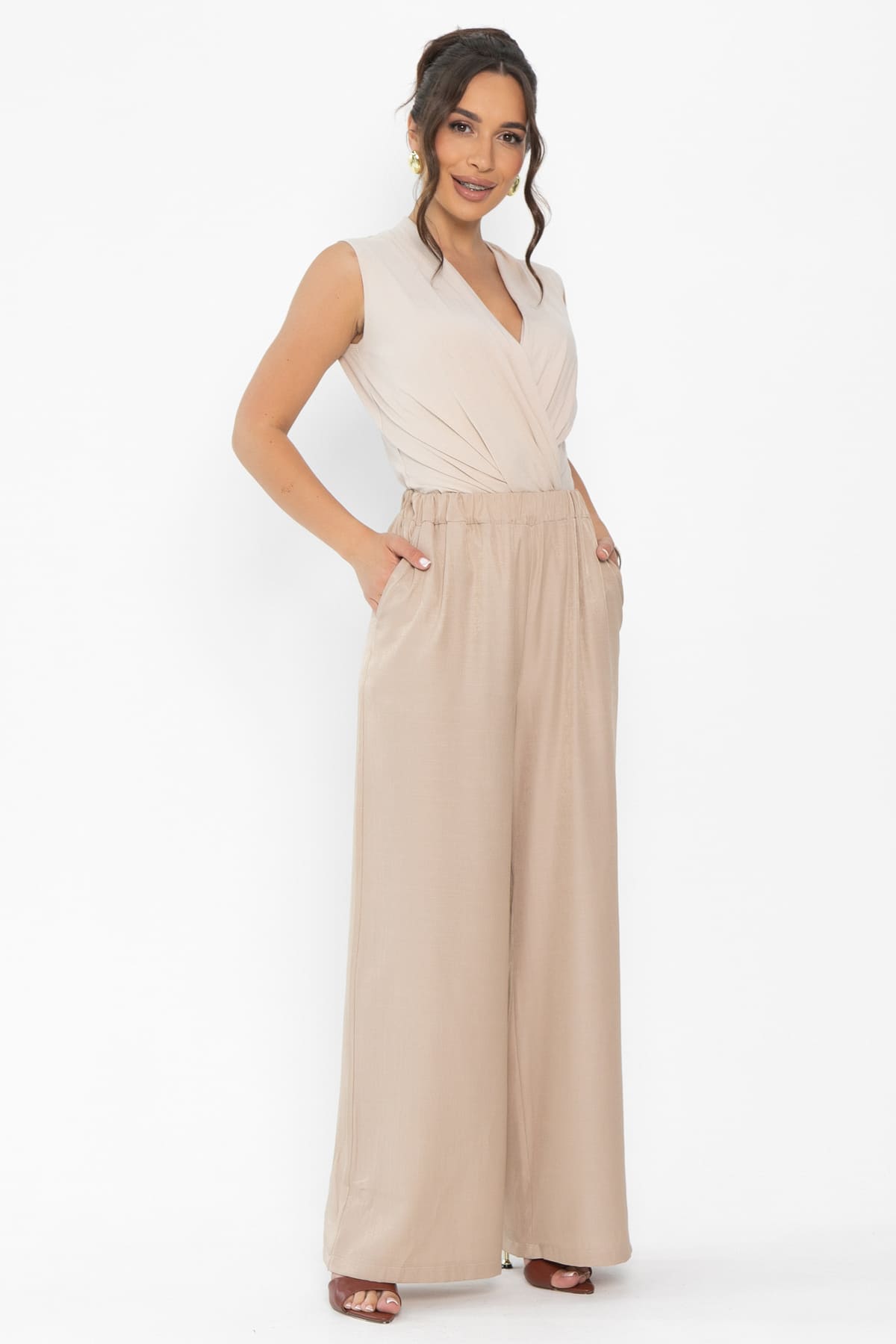 Брюки Тико НЬЮ (бежевые) Б13928-12М