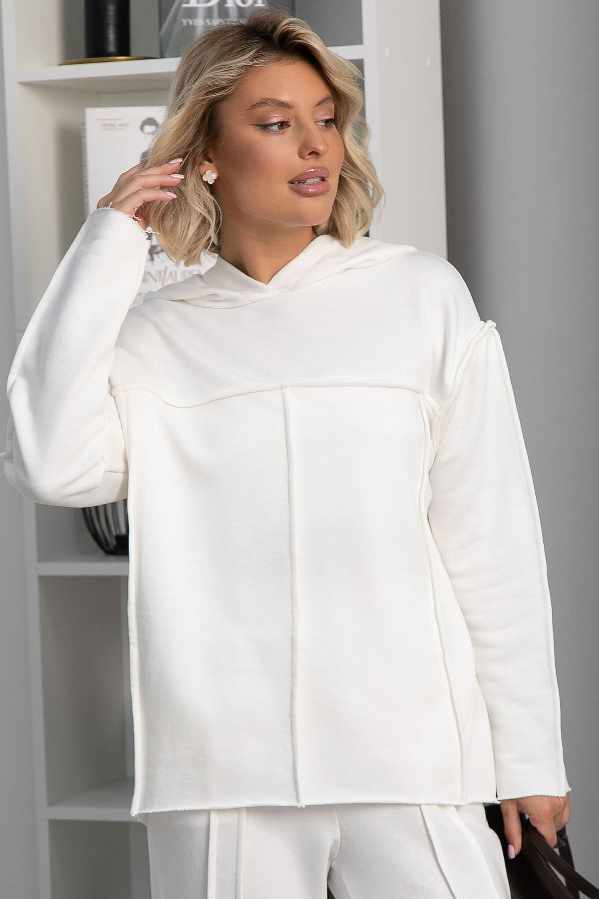 Костюм хлопковый Эко-стиль (белый) К14287-4М