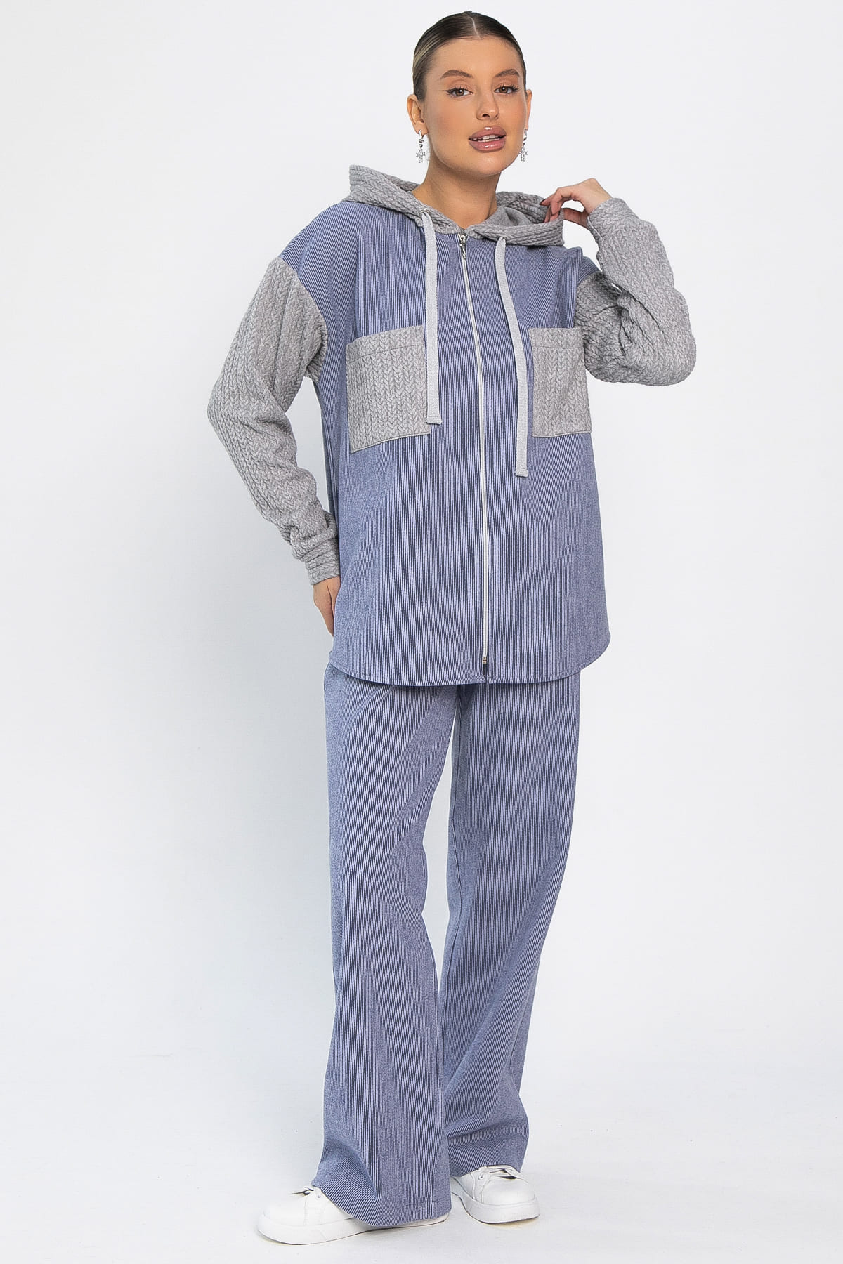 Костюм Лэрис (темно-голубой) К14501-50М