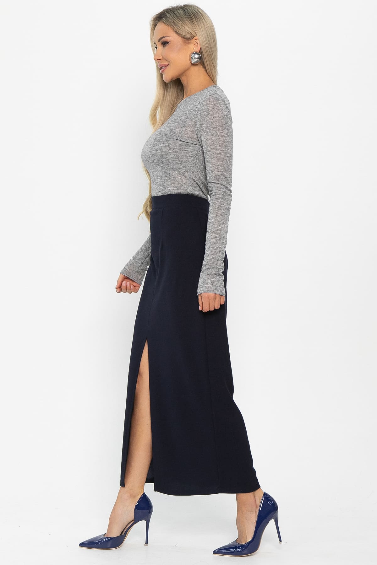 Юбка Асмира (темно-синяя) Ю14884-4М