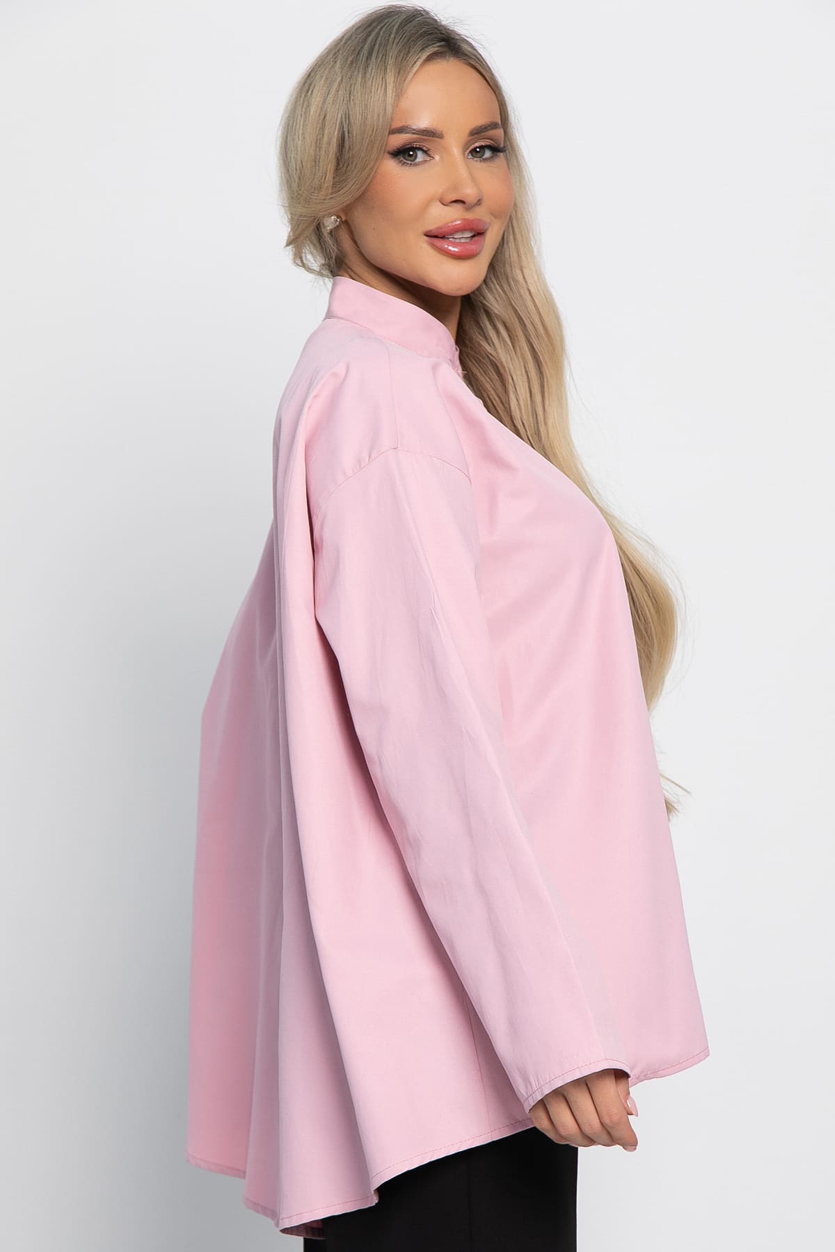 Блуза Луиза (розовая) Б15028-39М