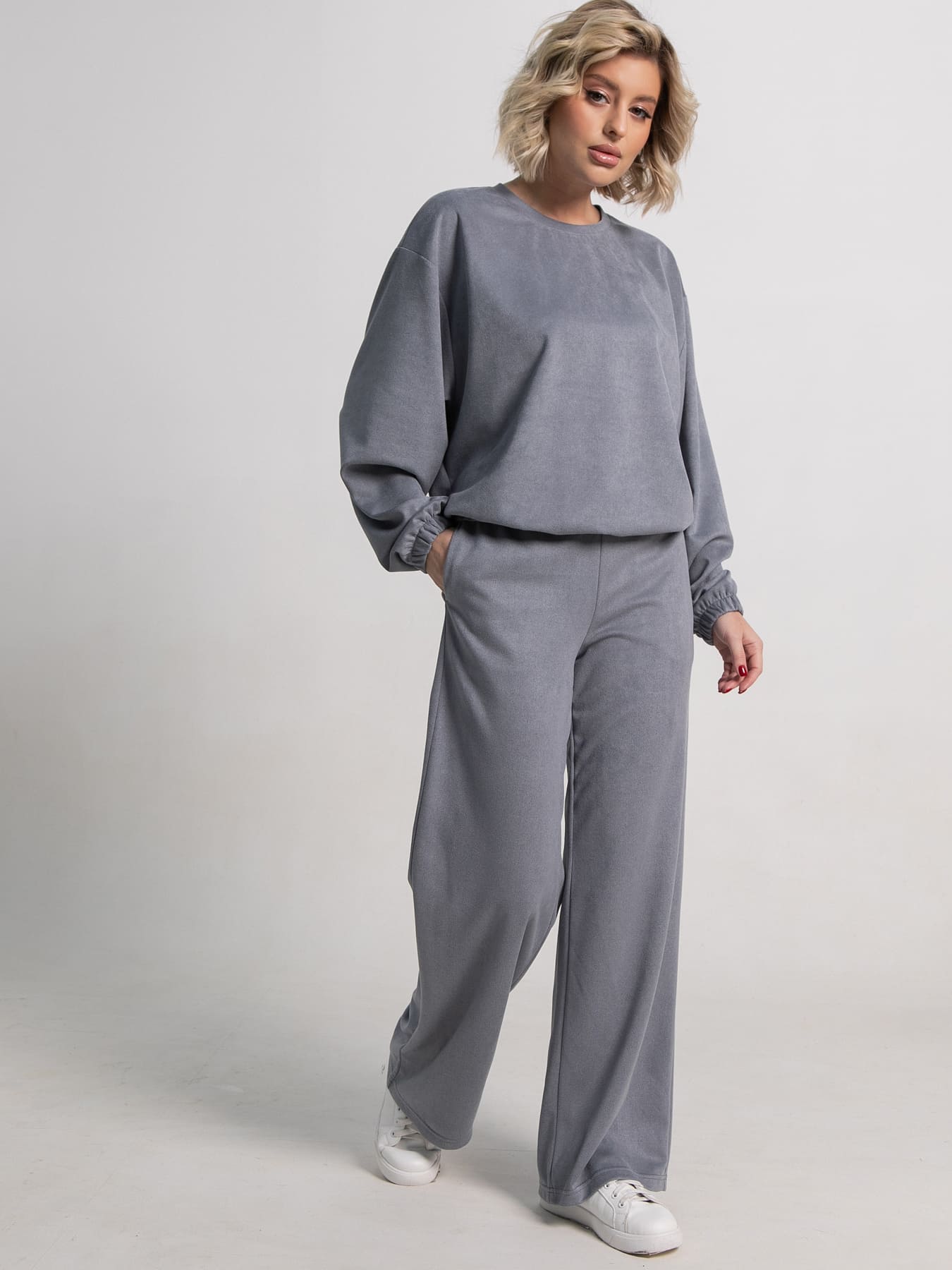 Костюм Манхэттен (серый) К15228-21М