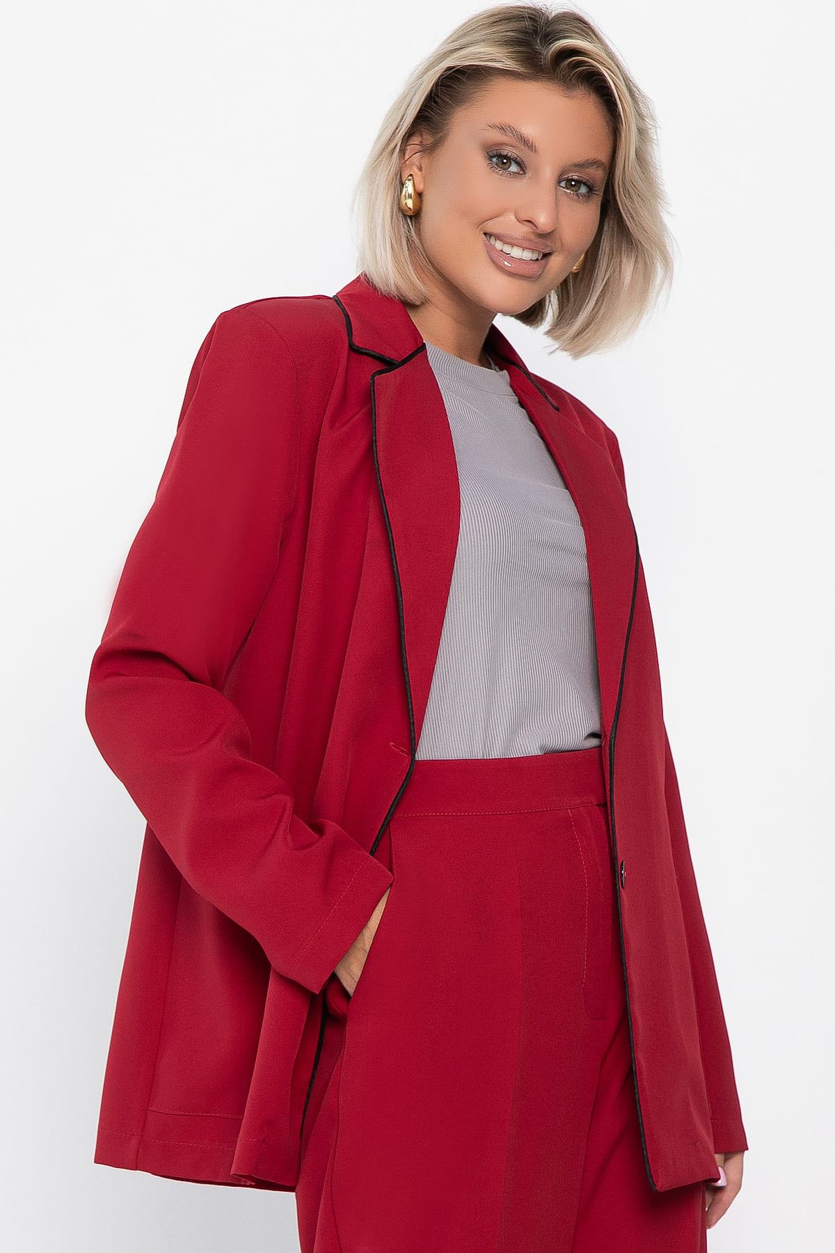 Жакет Нэри (бордо) Б14109-33М