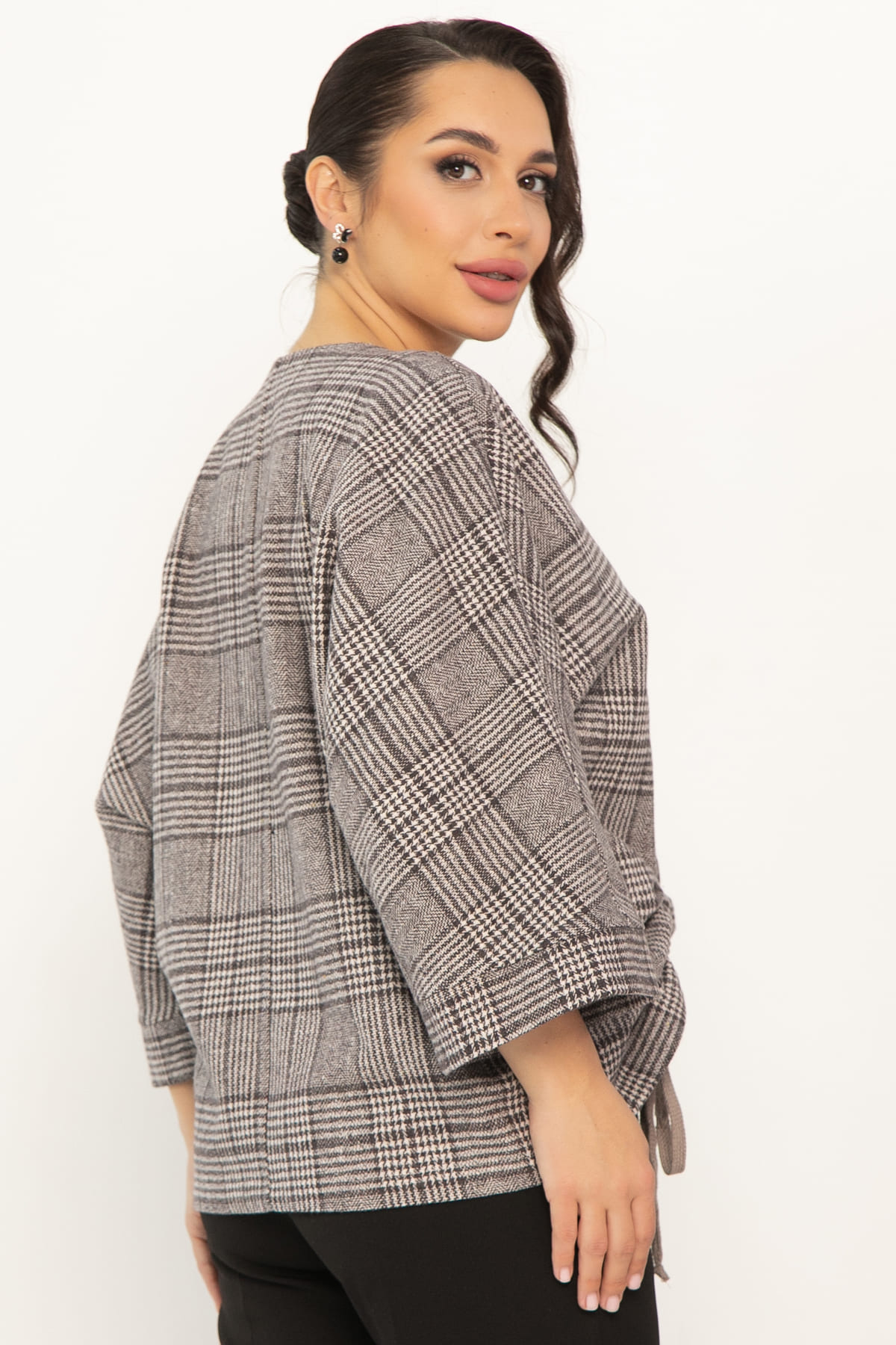 Блуза Ватсон (коричневая) Б14687-12М