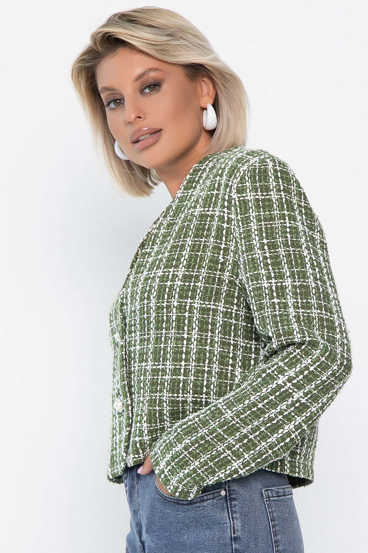 Жакет Дольче (зеленый) Б14153-7М