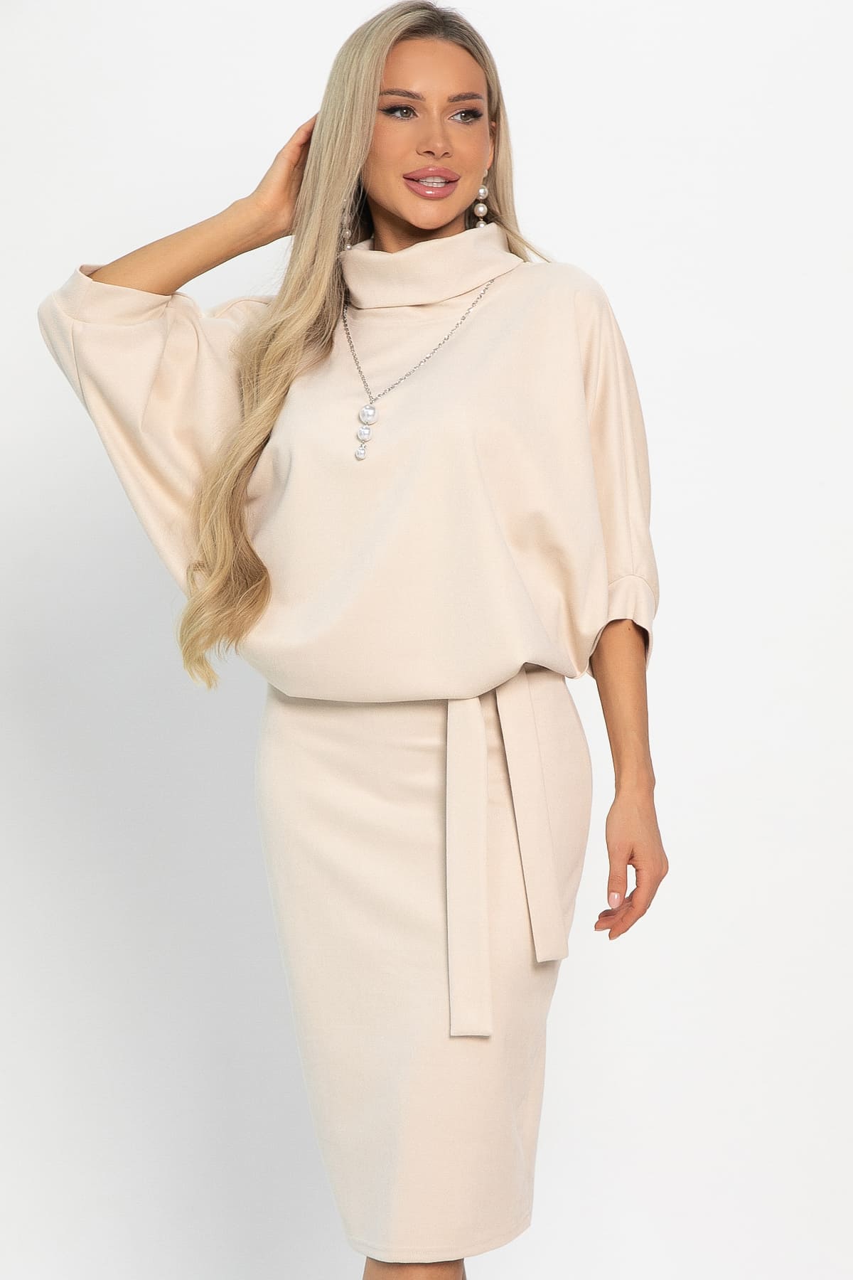 Платье Антония (молочное) П14911-12М