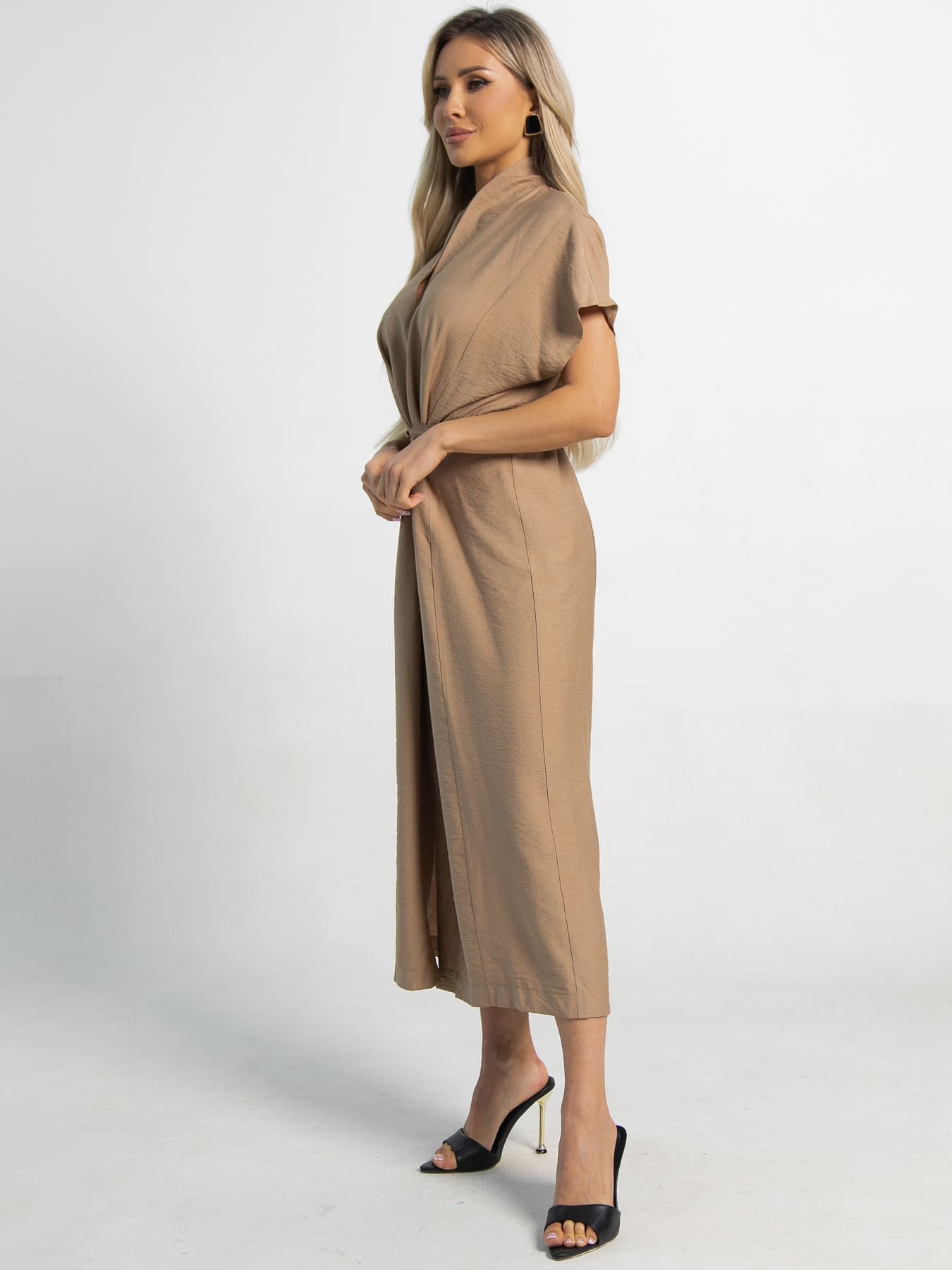 Платье Исландия (коричневое) П15843-30М