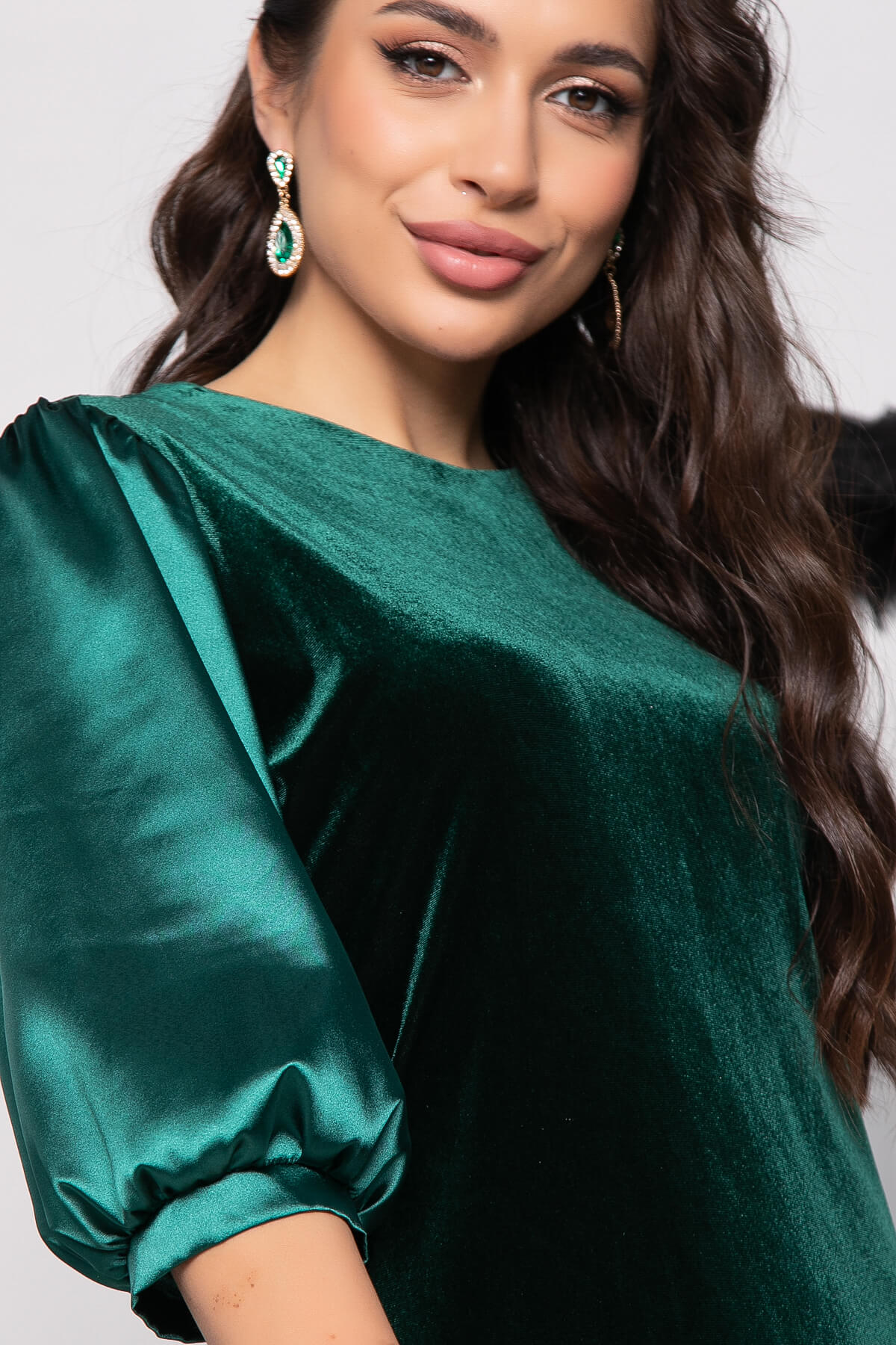 Платье Джоли (изумруд) П11628