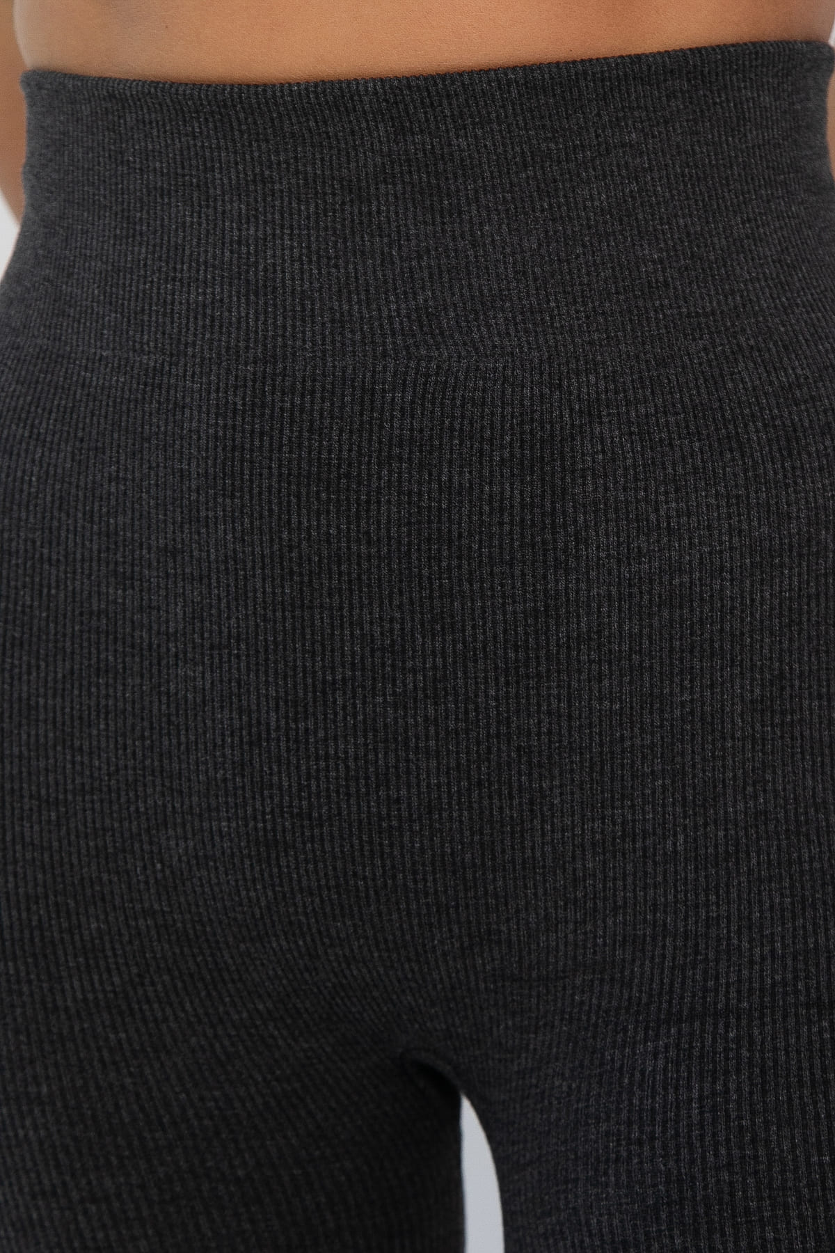 Лосины в рубчик утепленные НЬЮ (графит) Б14975-7М