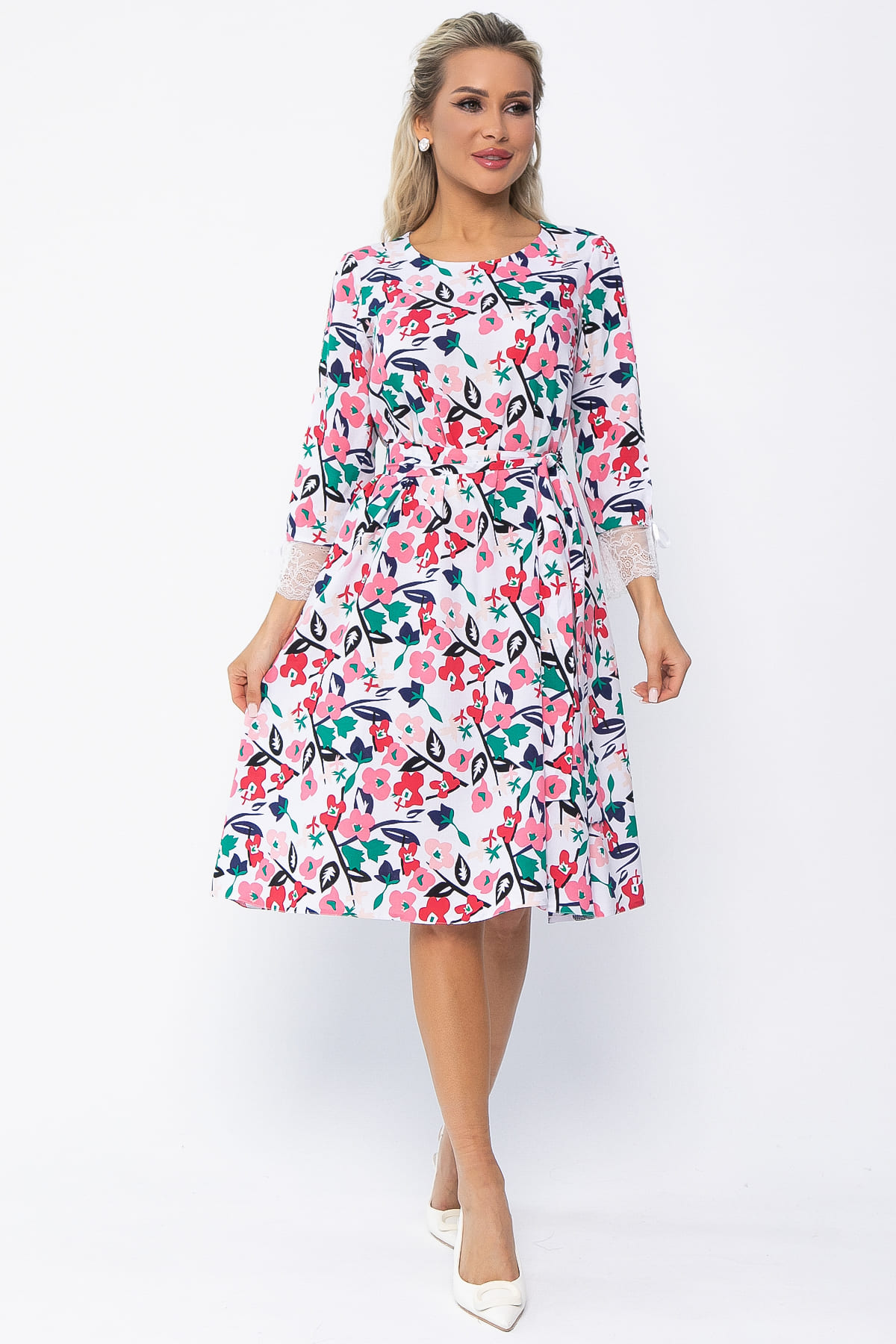 Платье Яна (белое) П13637-33М