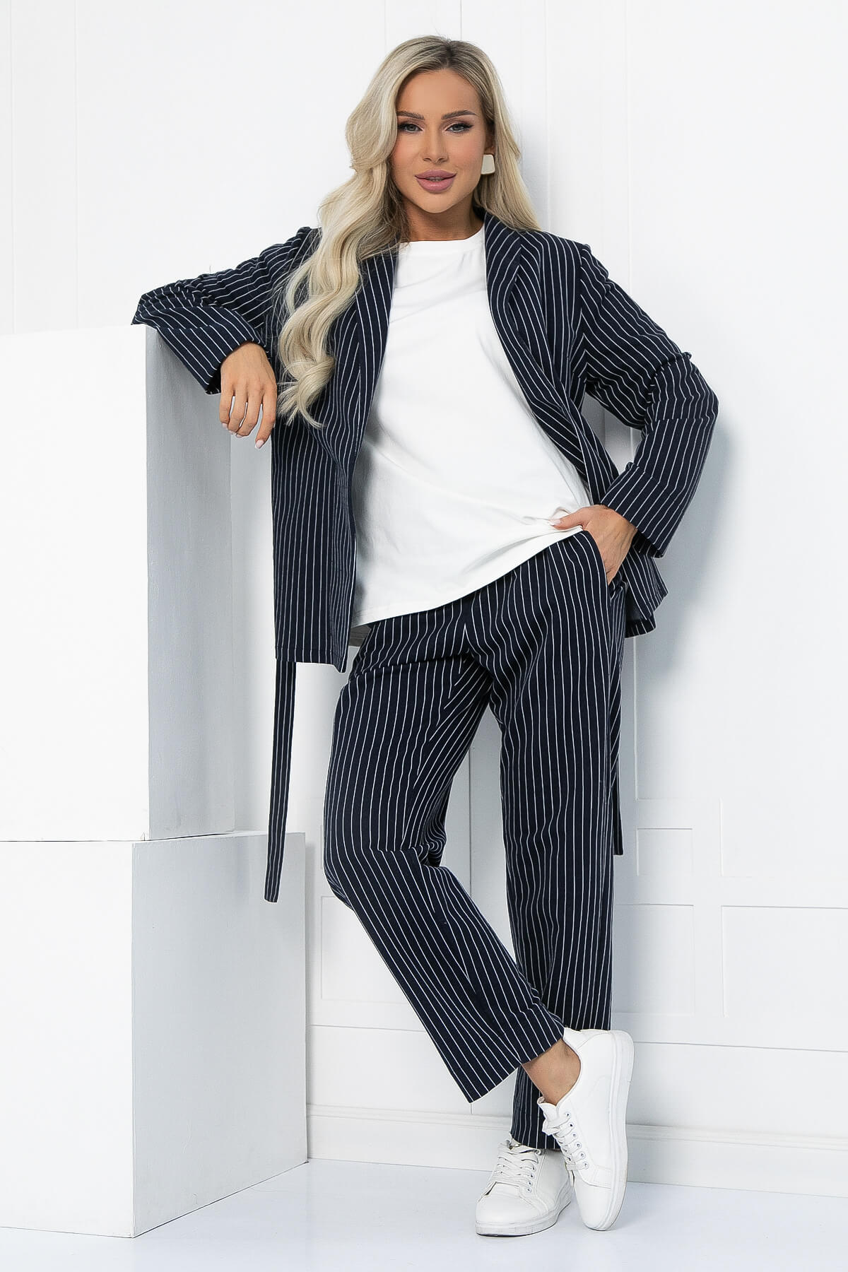 Костюм Поцелуй удачи (синий) К12854-1М