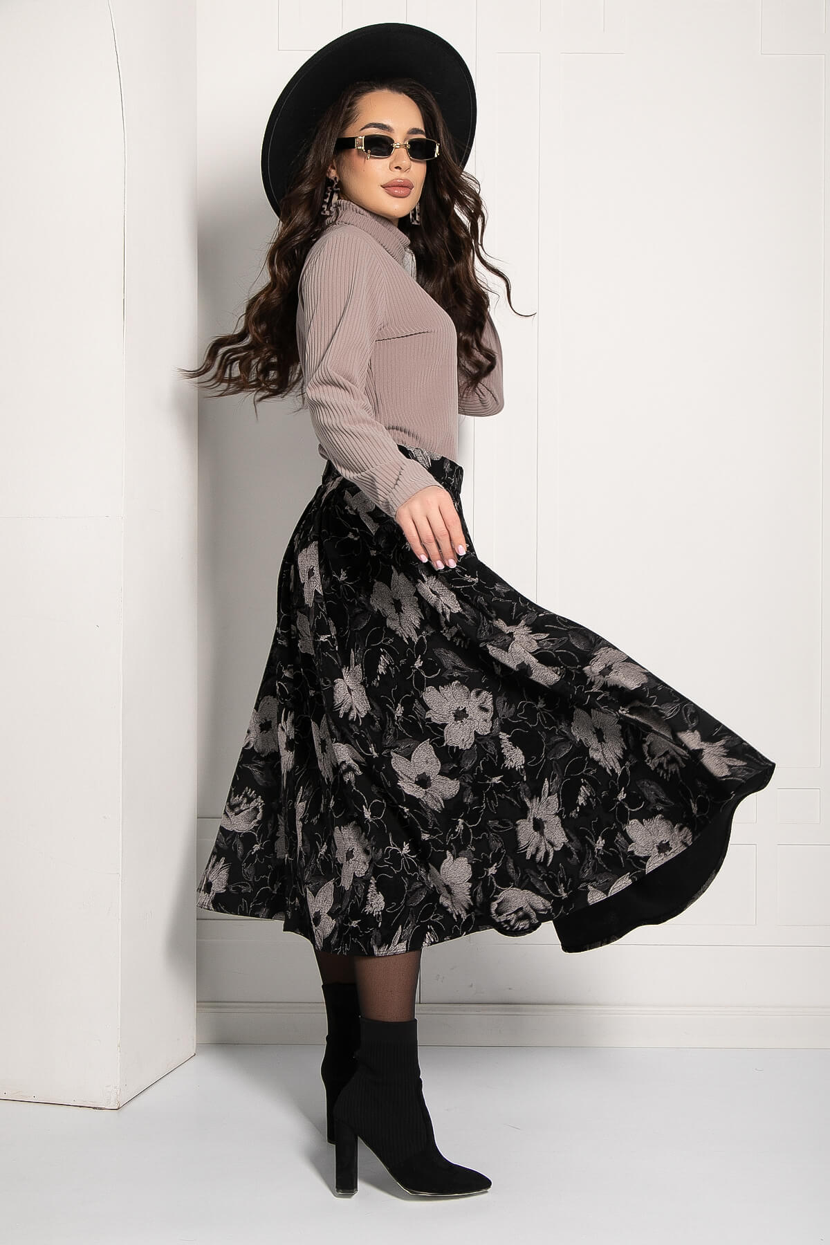 Юбка Дидже (черная) Ю12626-37