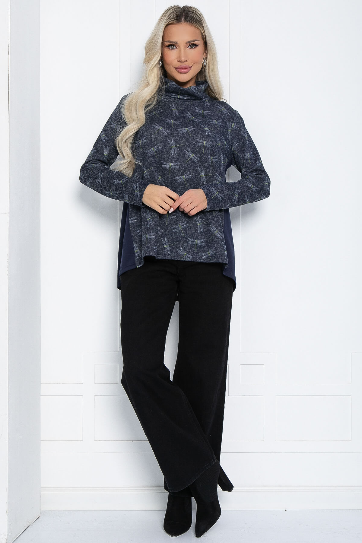 Джемпер Прага (синий) Б12389-16