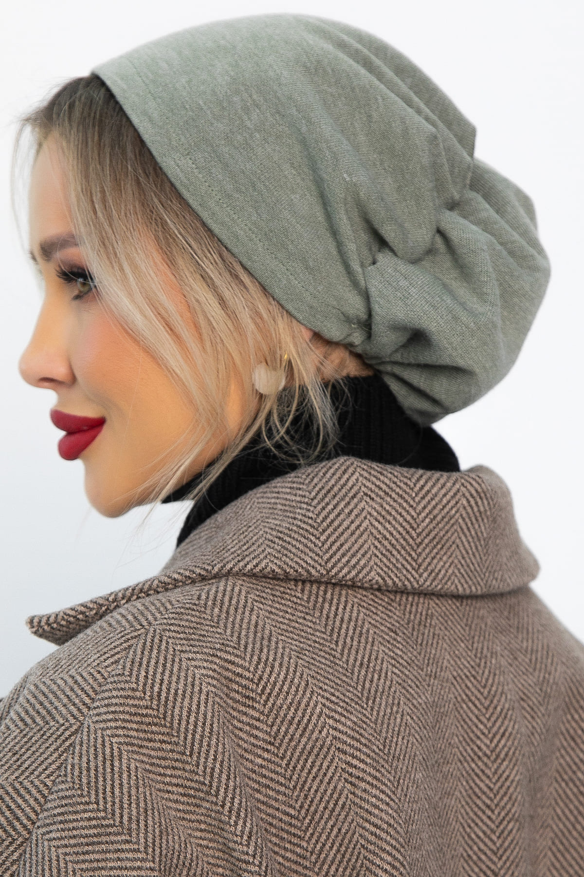 Чалма с резинкой (хаки) ЧР4-23М