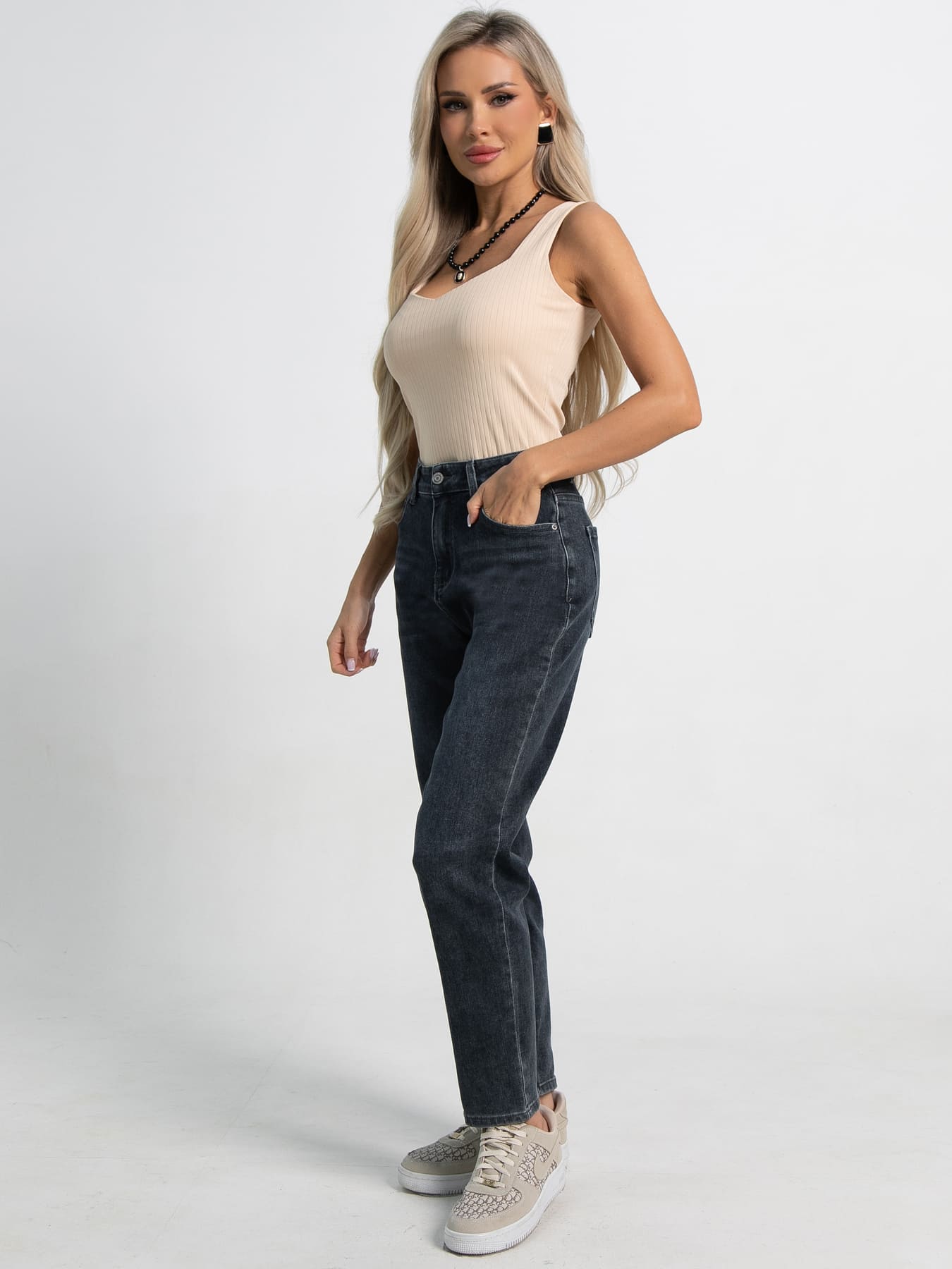 Джинсы Истод (мокрый асфальт) Б15435-12М