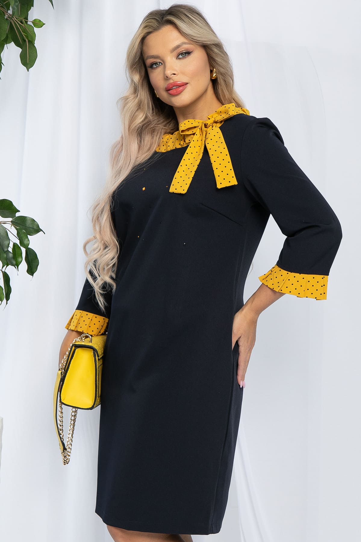 Платье Жемчужина (синее) П13233-24М