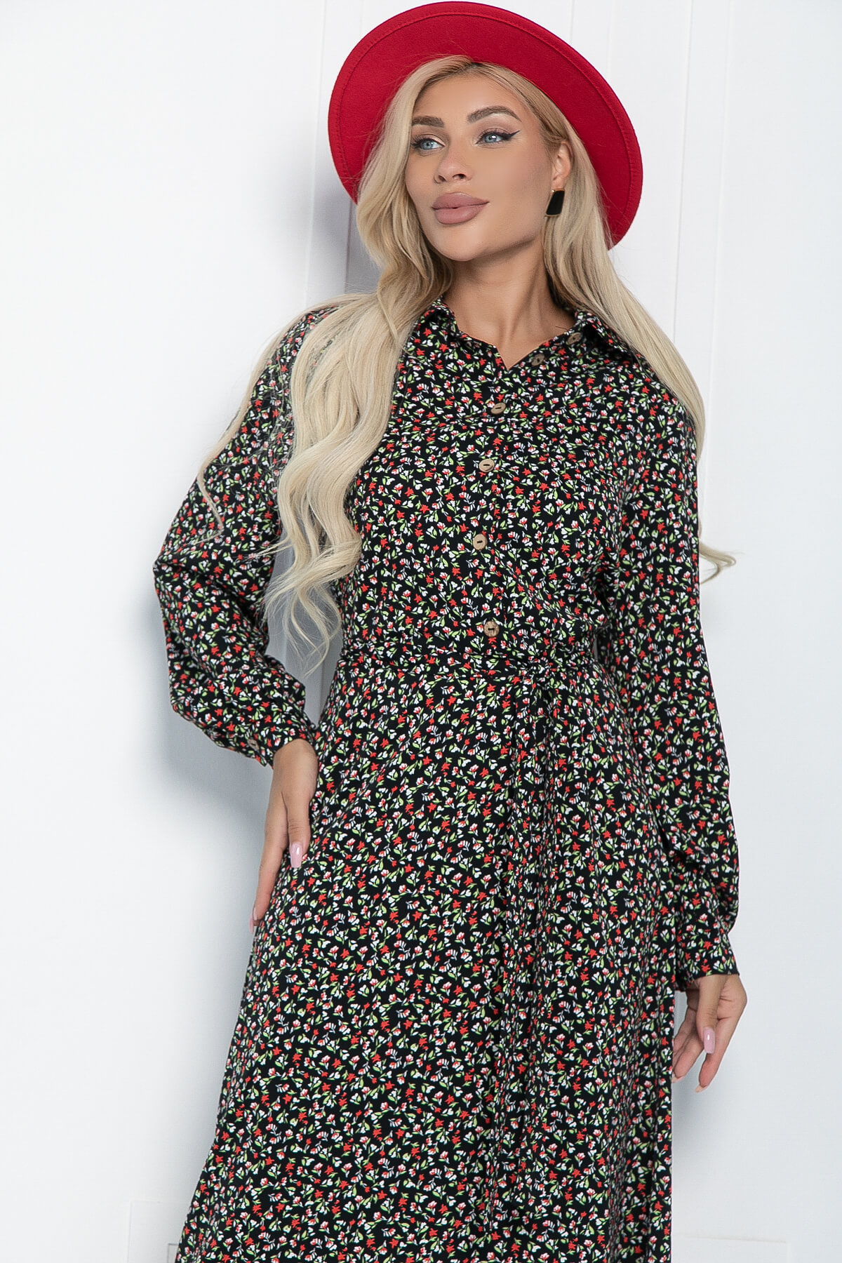 Платье Арвен (черное) П11069