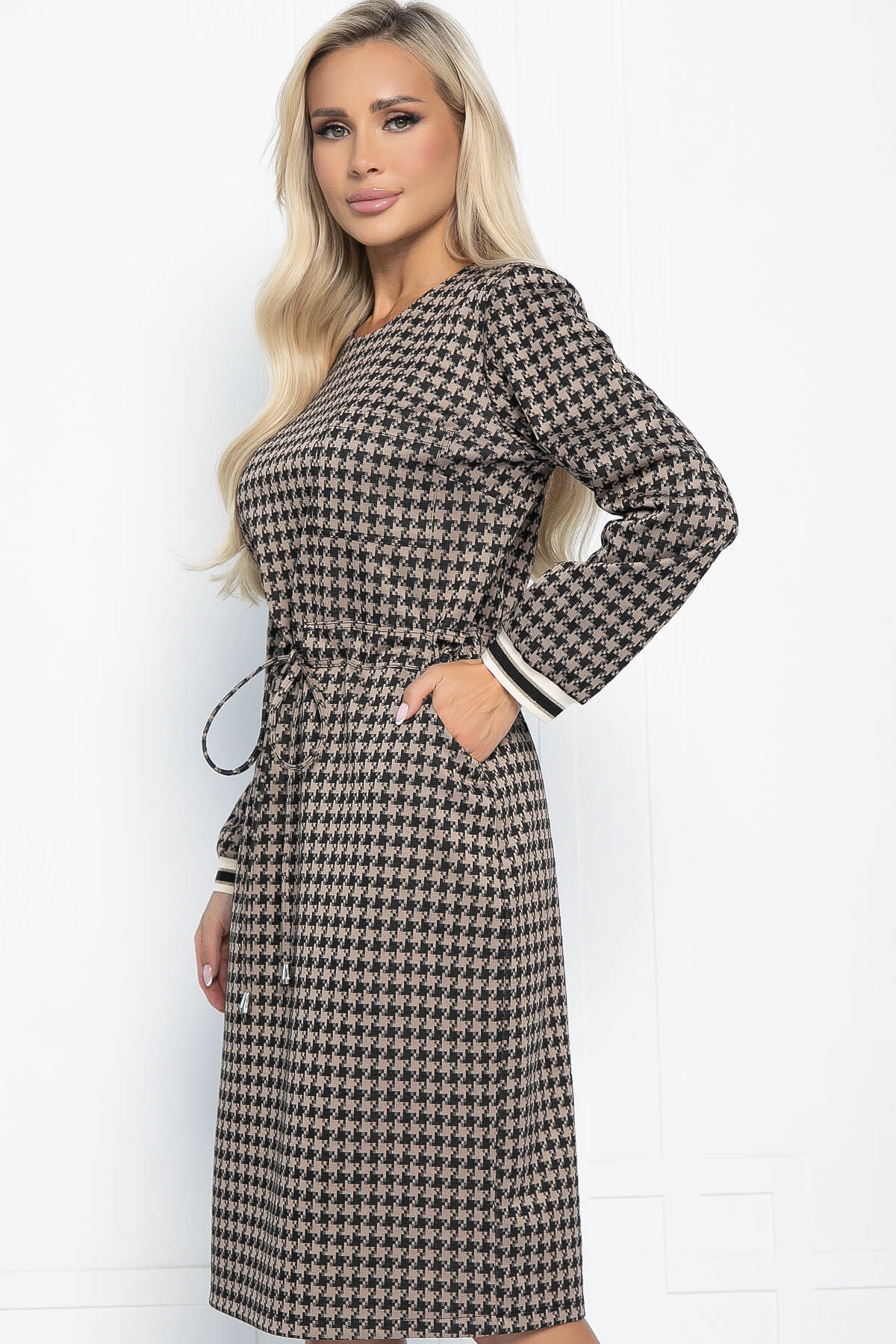 Платье Верона (бежевое) П11095