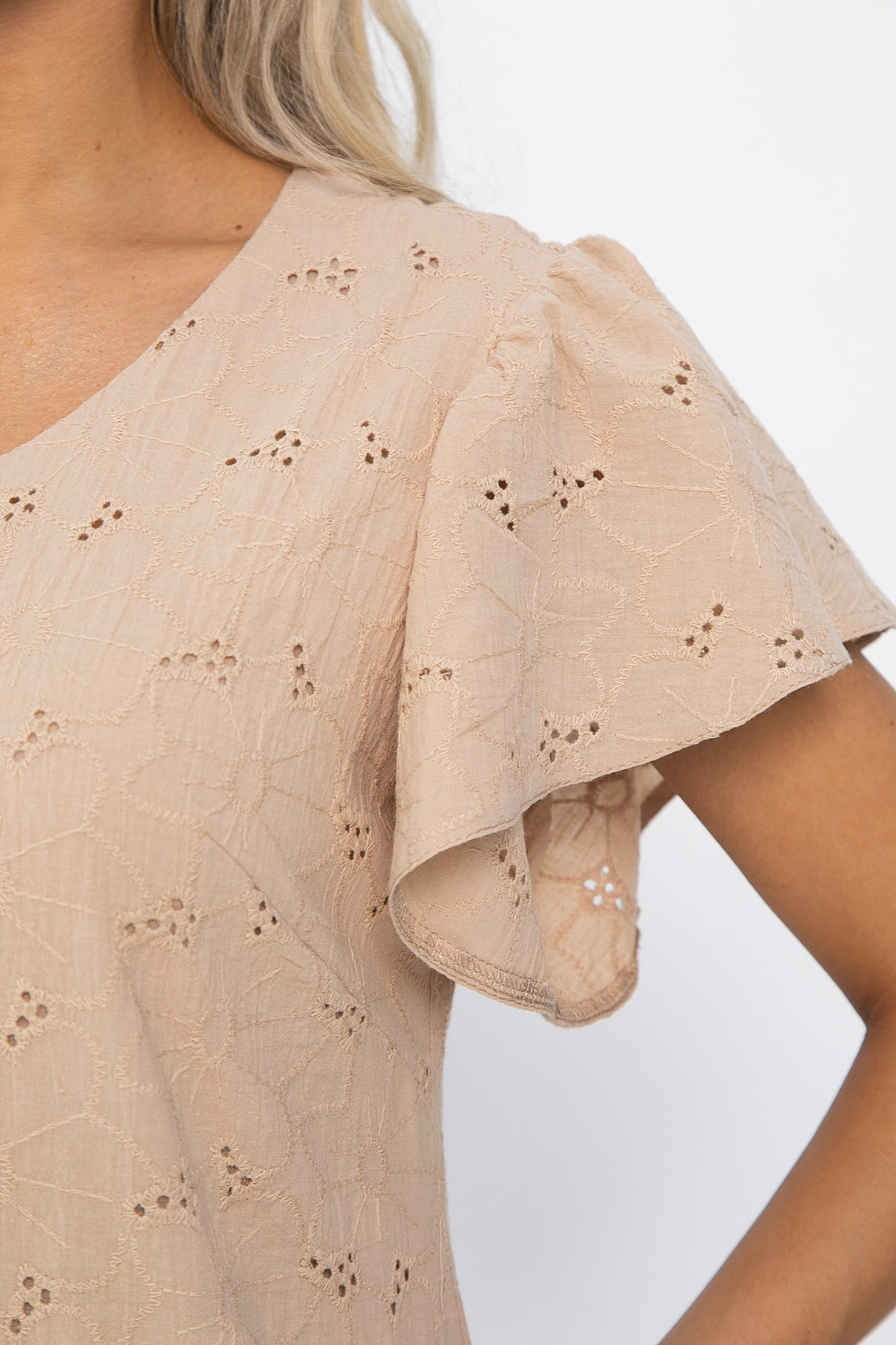 Платье Мелодия любви (бежевое) П13633-4М