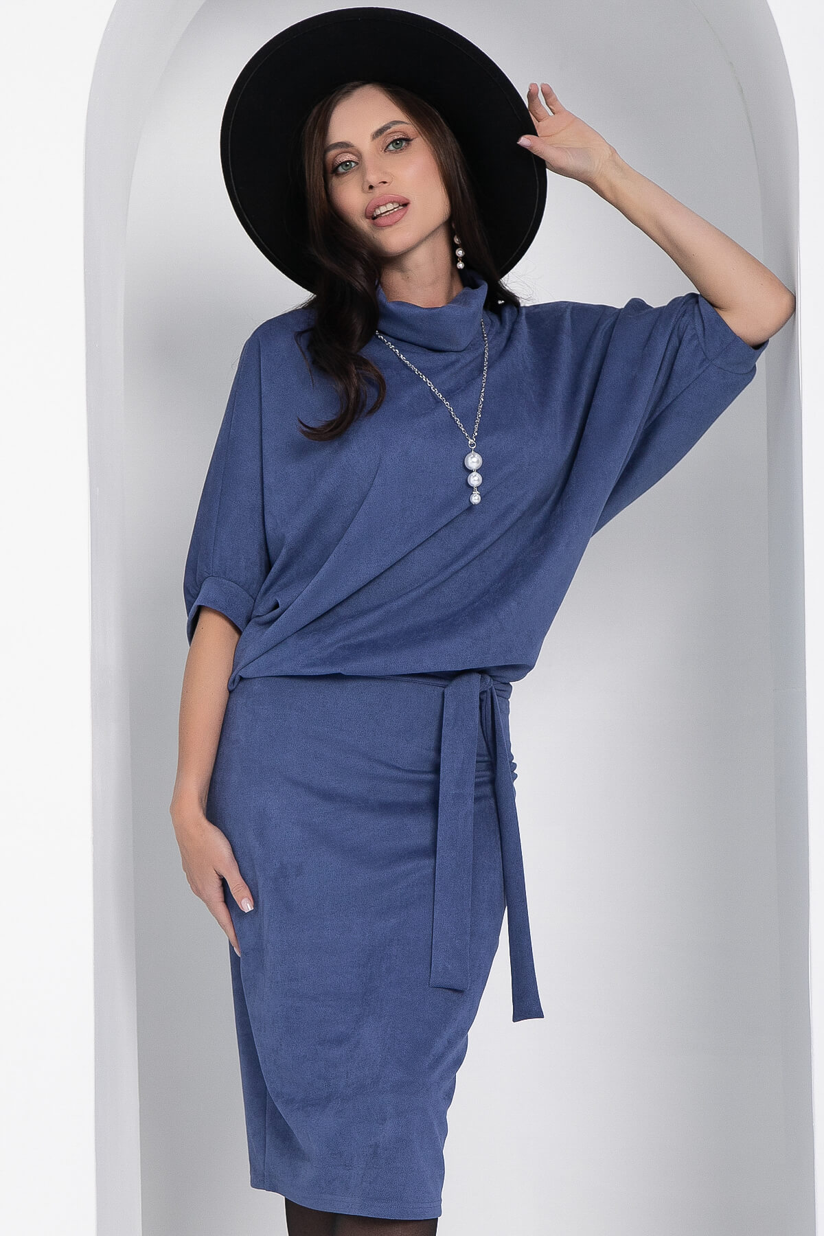 Платье Антония (джинс) П12696-12