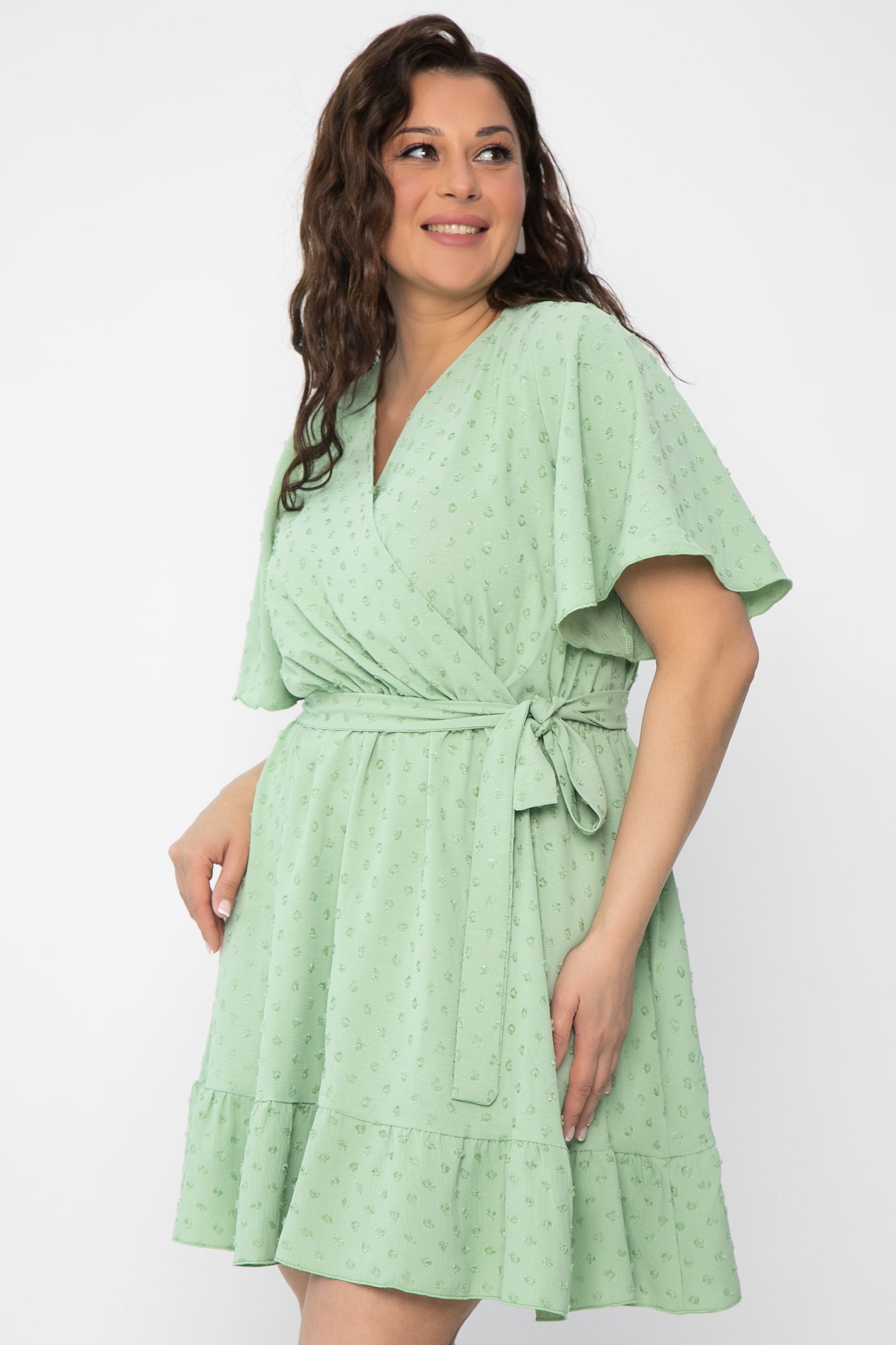 Платье Саванна (олива) П10560