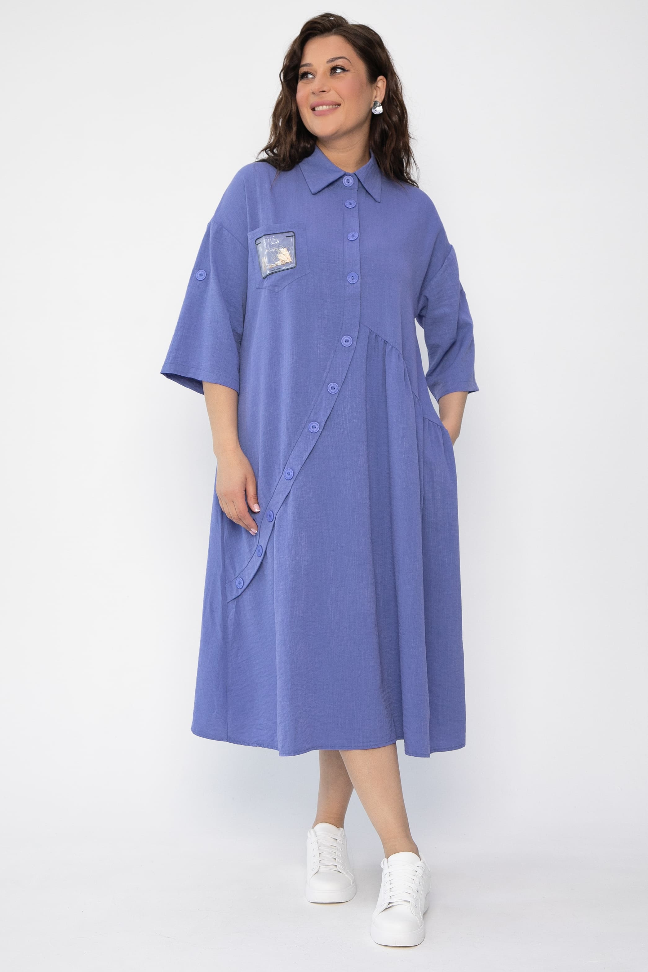 Платье Индира (джинс) П15685-5М