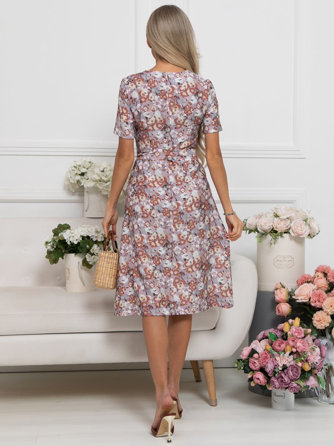 Платье Тоскана (бежевое) П15514-45М