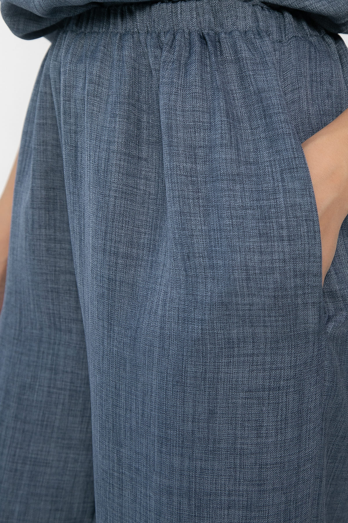 Брюки Роклетт (синие) Б13851-10М