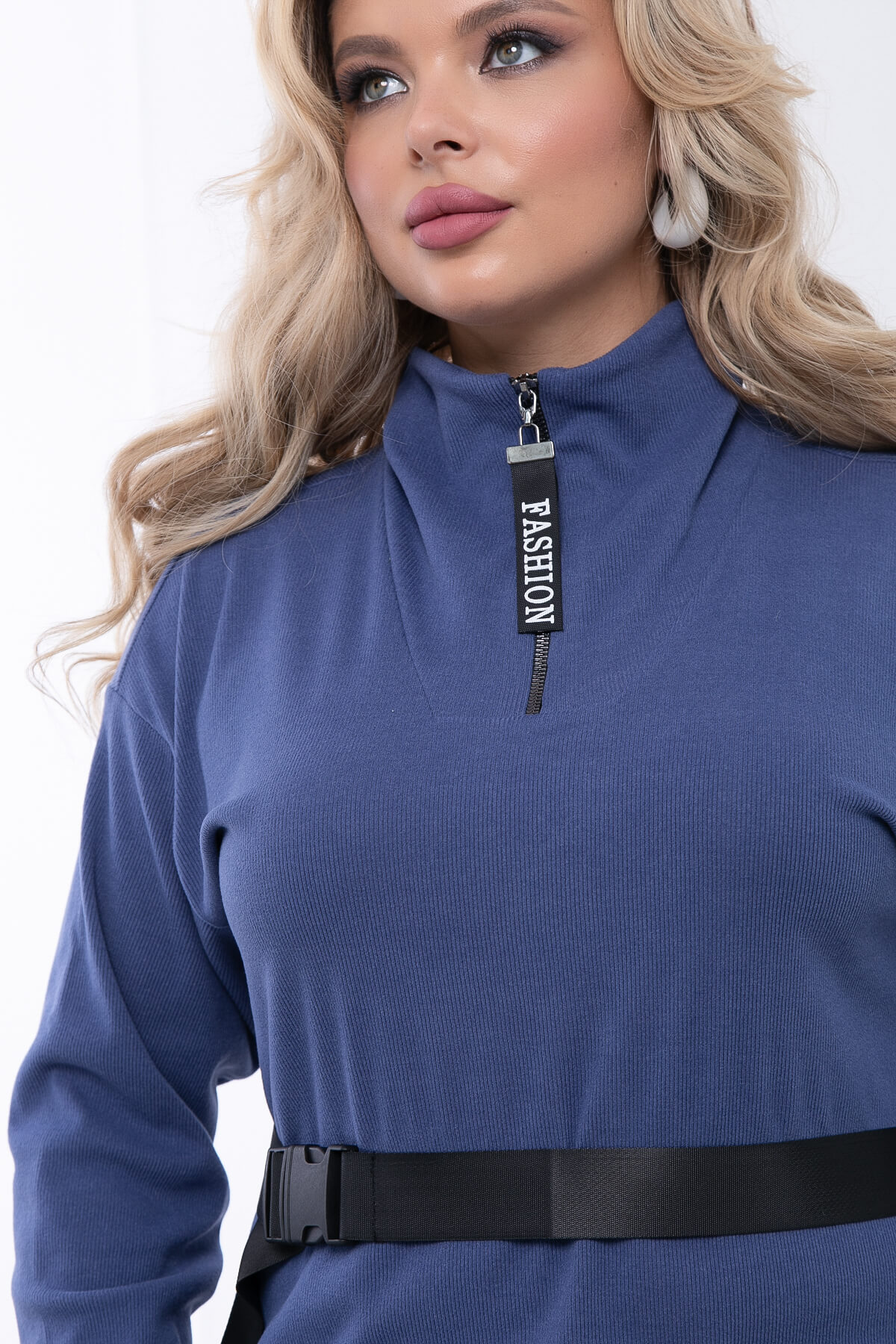 Платье "Малика" (блю) П5026