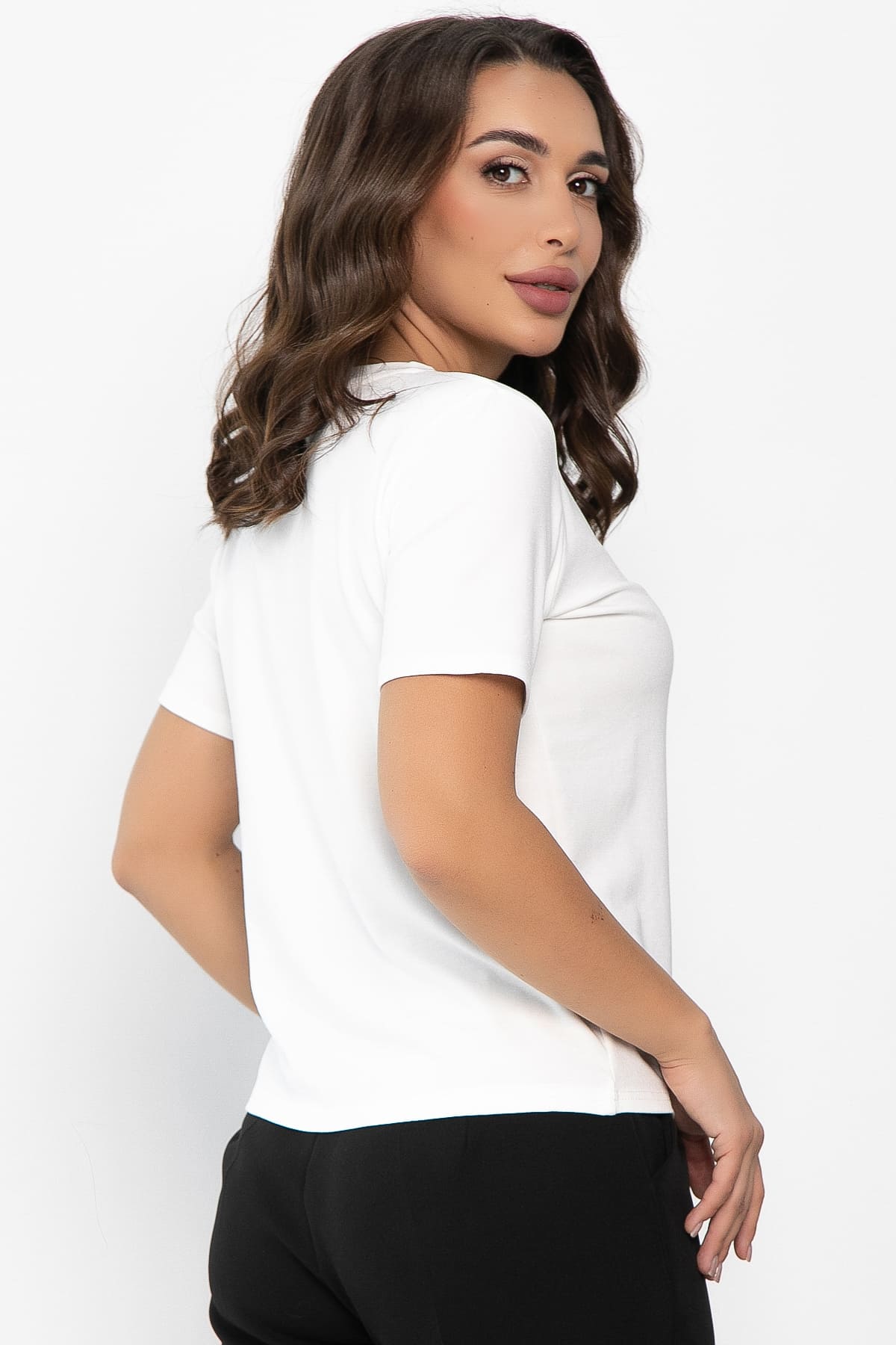 Футболка Хэнди (белая) Б14125-4М