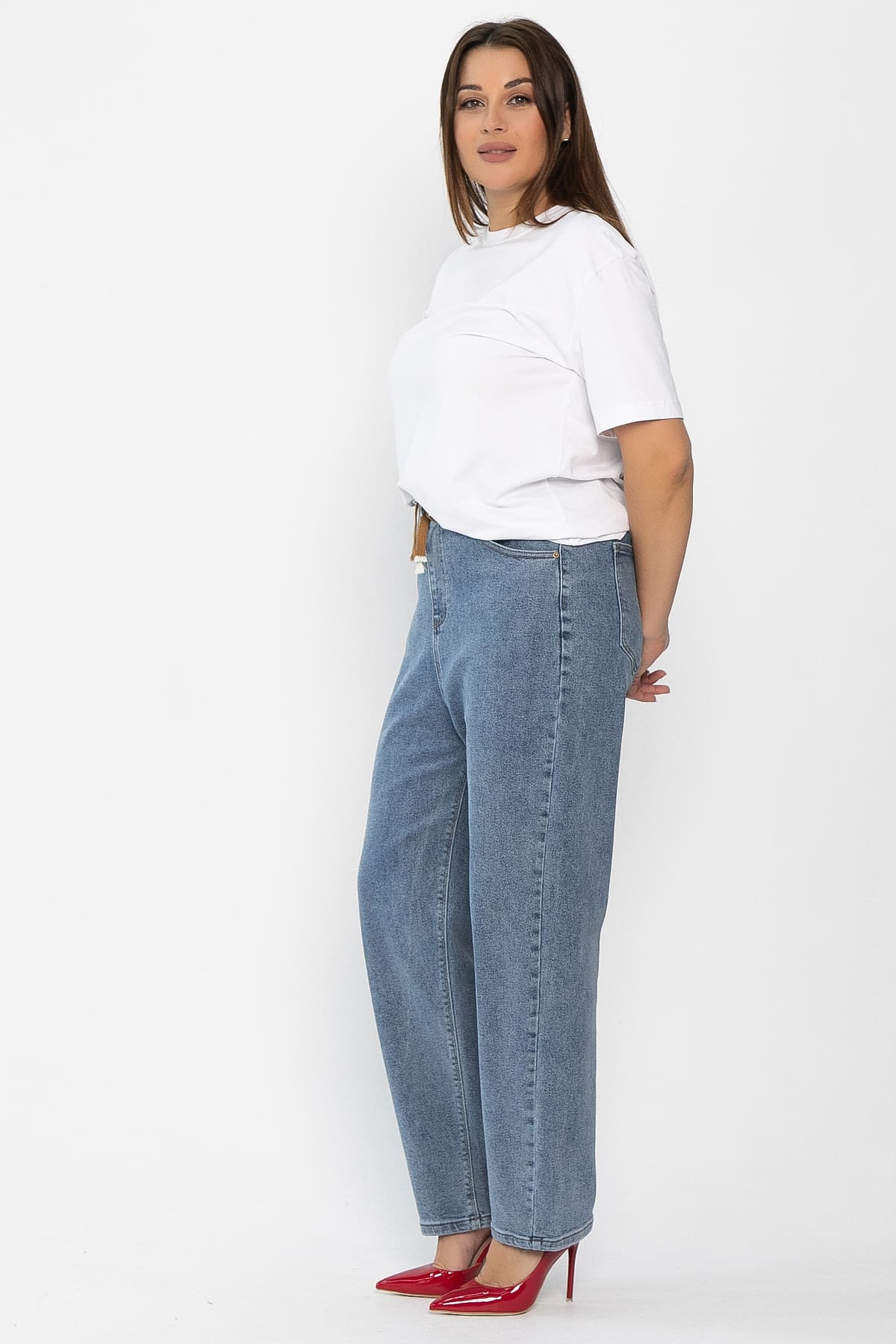 Джинсы Бэззи (светло-синие) Б14218-4М