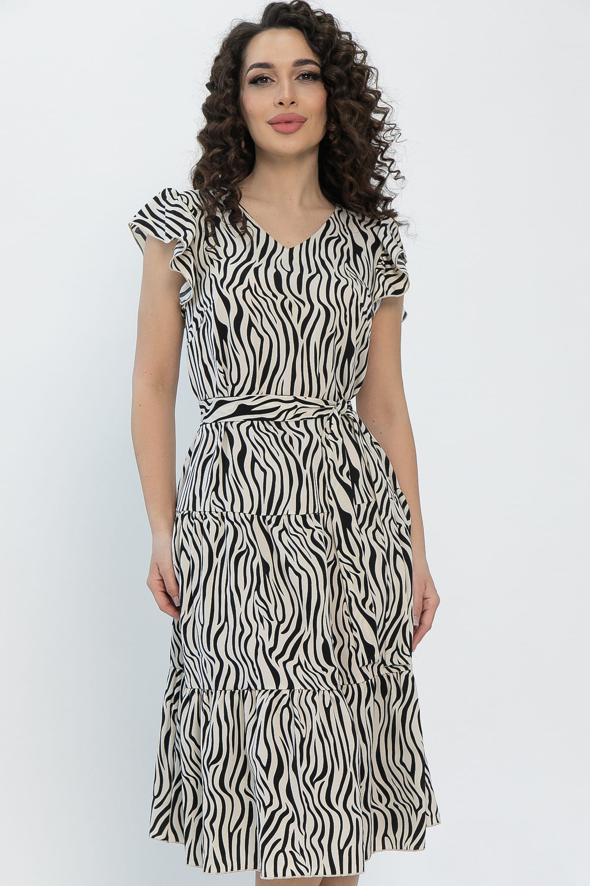 Платье Каролайн (бежевое) П13512-12М